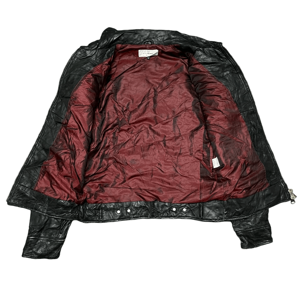 Issey Miyake Vintage Patch Work Sheepskin Leather Jacket Issey Style Size US M / EU 48-50 / 2 - 6 Thumbnail