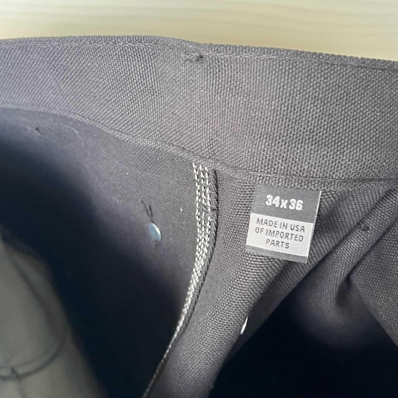 Carhartt × Vintage Carhartt black double knee work wear carpenter pants Size US 34 / EU 50 - 6 Thumbnail