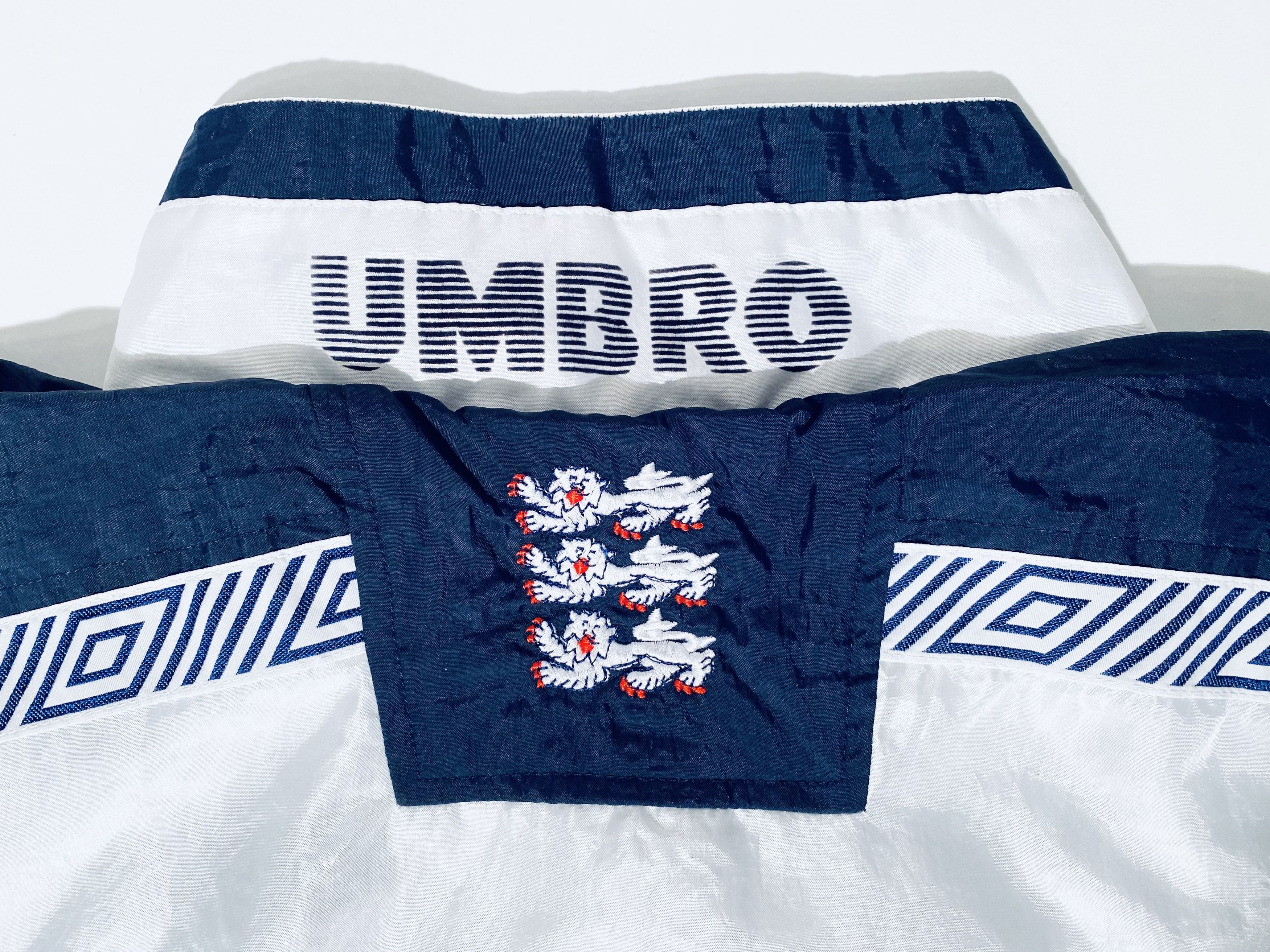 Umbro × Vintage England Training Jacket 1990 / 1992 Umbro Italia 90 Size US L / EU 52-54 / 3 - 7 Thumbnail