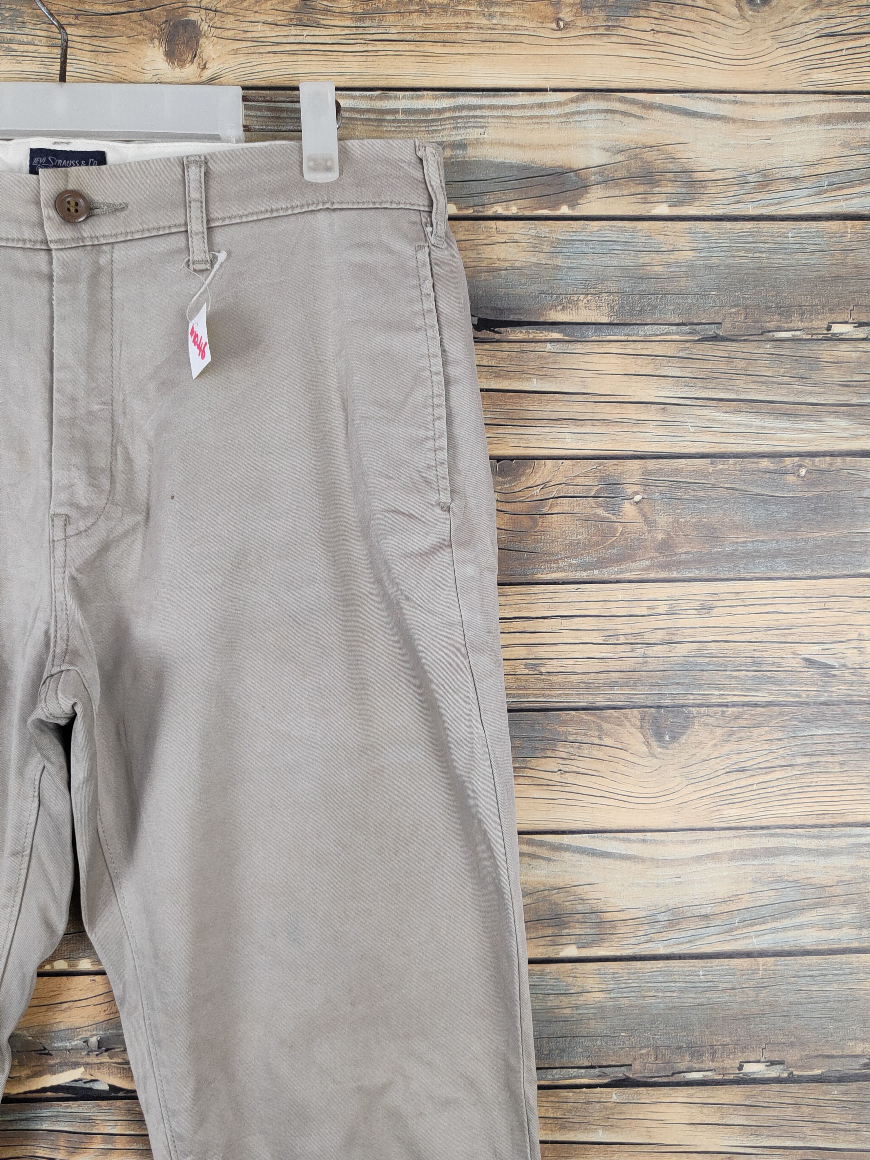 Japanese Brand Levi's Beige Multipocket Casual Pants #W1046 Size US 32 / EU 48 - 5 Thumbnail