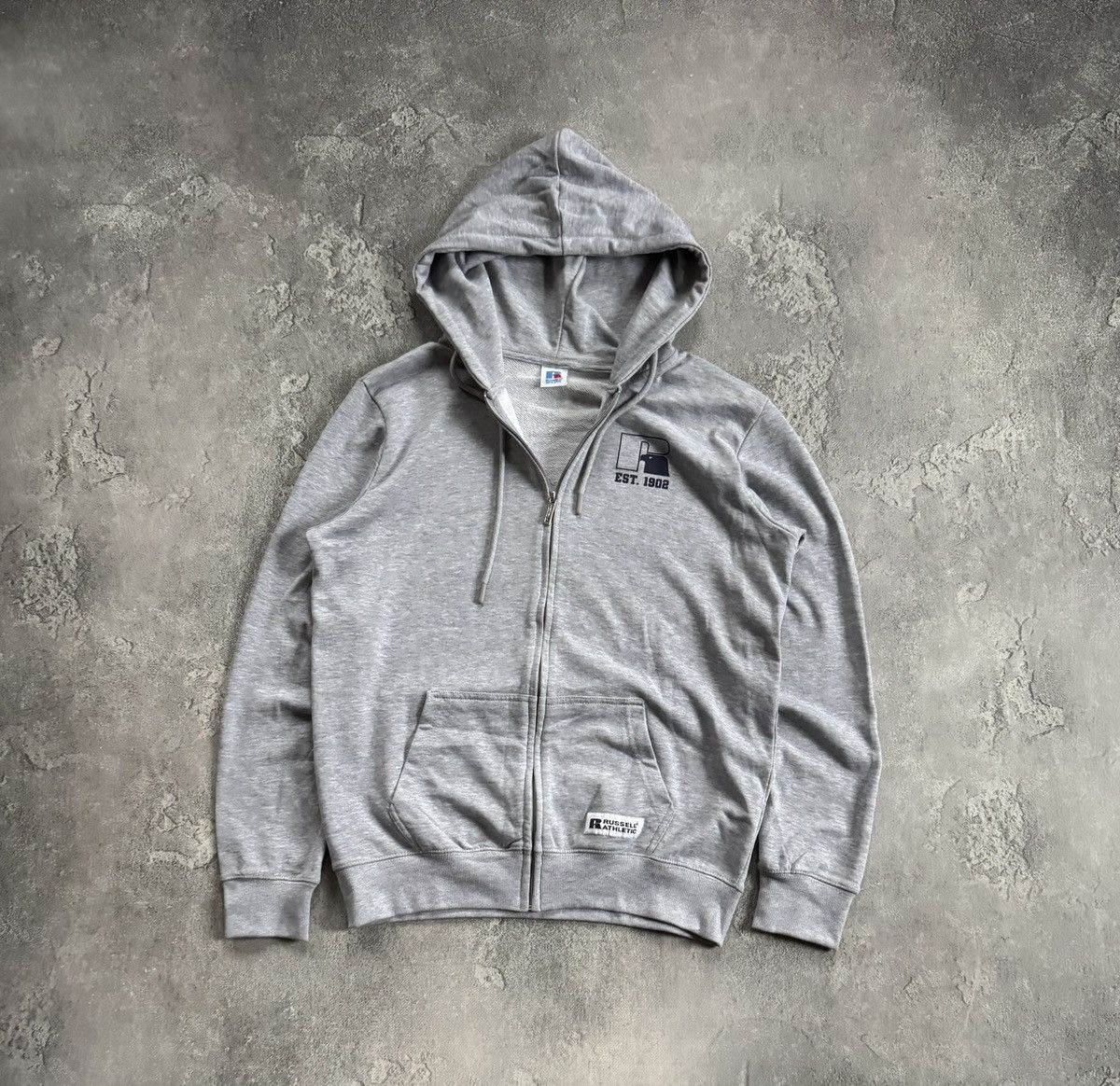 Russell Athletic Russell Athletic big logo zip hoodie long sleeve hooded 00s Size US L / EU 52-54 / 3 - 9 Thumbnail