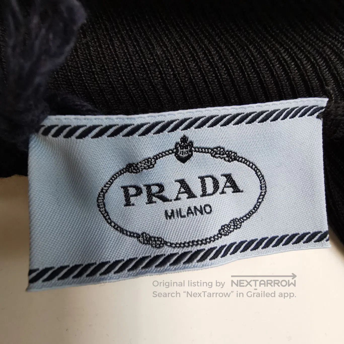 Prada Prada Ribbed Wool Turtleneck Sweater . Size M / US 6-8 / IT 42-44 - 4 Thumbnail