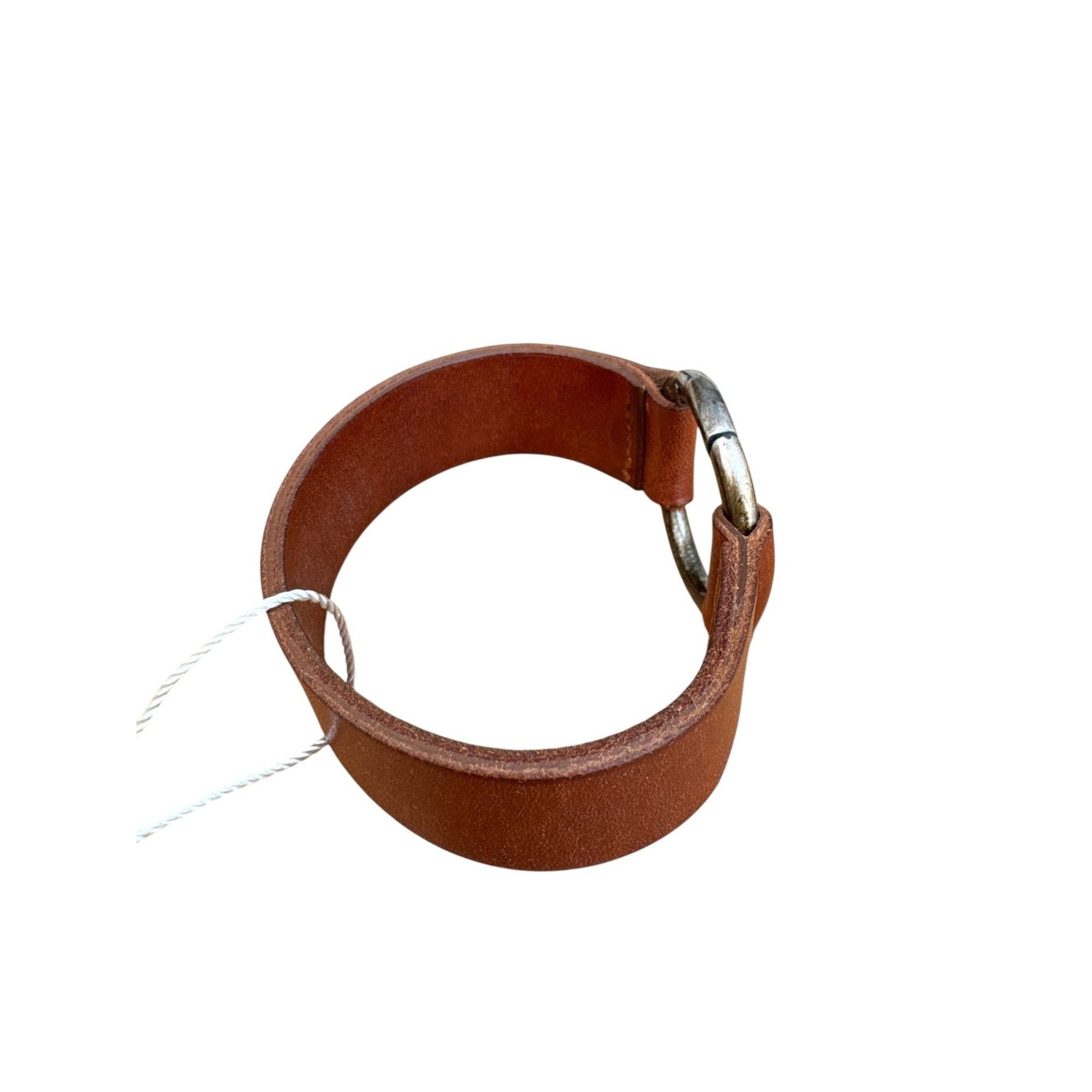Maison Margiela Brown Leather Bracelet Size ONE SIZE - 3 Thumbnail
