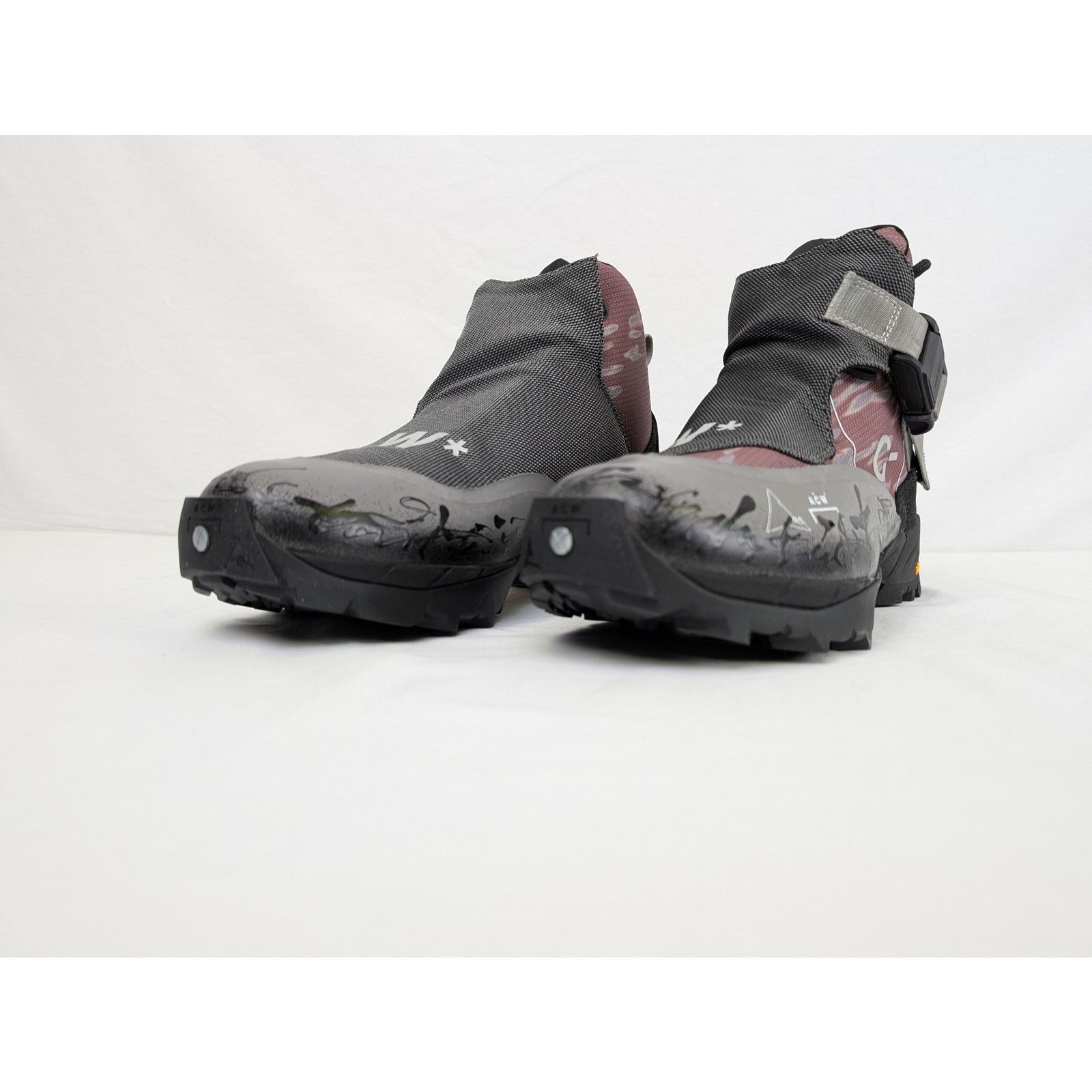 A-COLD-WALL* × ROA o1rshd1 Andreas Buckle ACW Boots in Burnt Red/Black Size US 10 / EU 43 - 6 Thumbnail