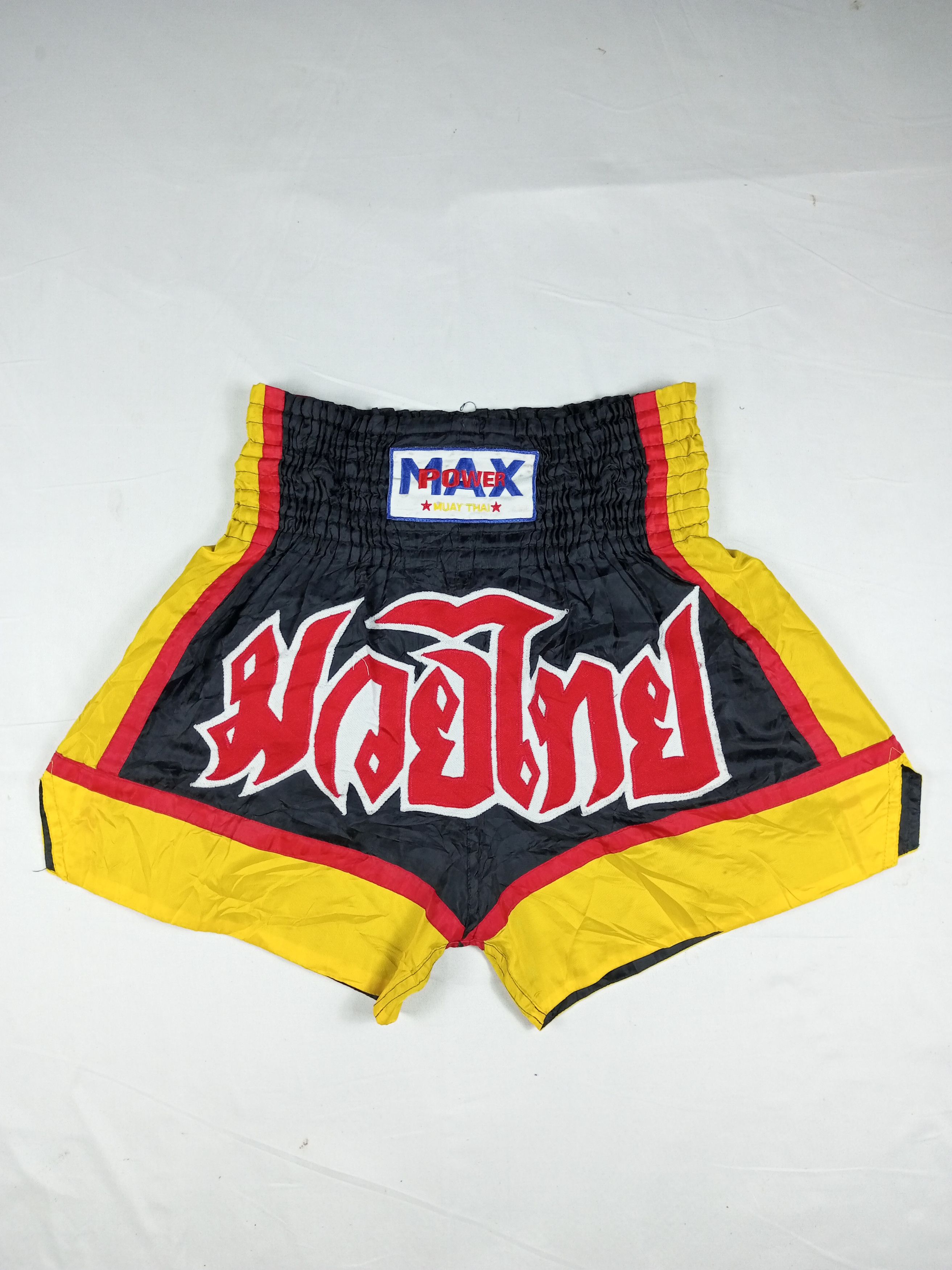 Vintage Muay Thai Sportswear Shorts 90s Embroidery