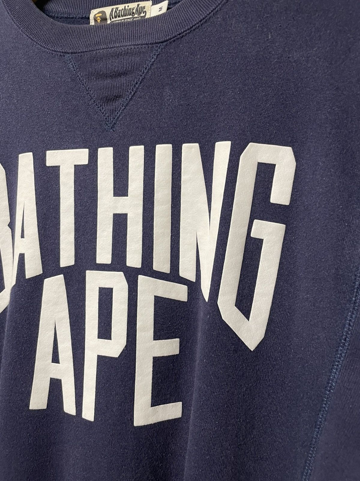 Bape Bape NYC Logo Sweatshirt Crewneck A Bathing Ape Size US M / EU 48-50 / 2 - 8 Thumbnail