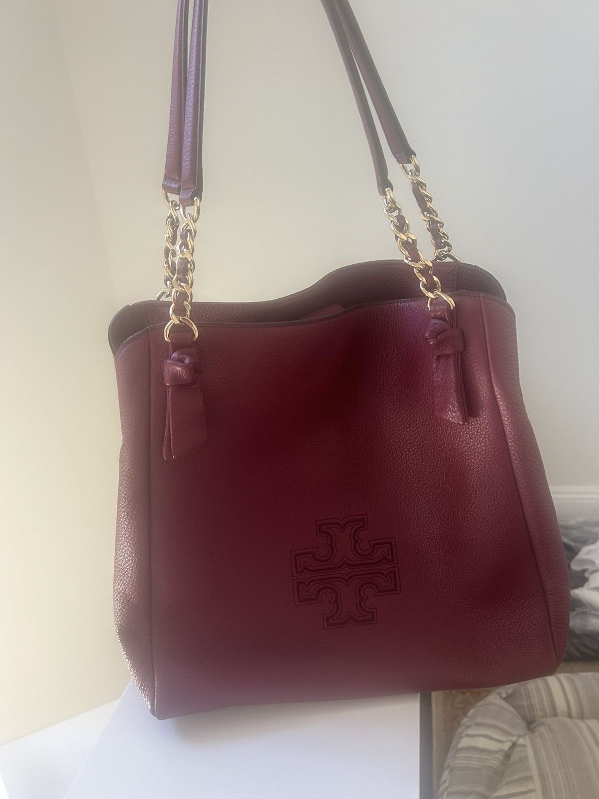 Tory Burch *VINTAGE* Tory Burch maroon shoulder bag Size ONE SIZE - 2 Thumbnail