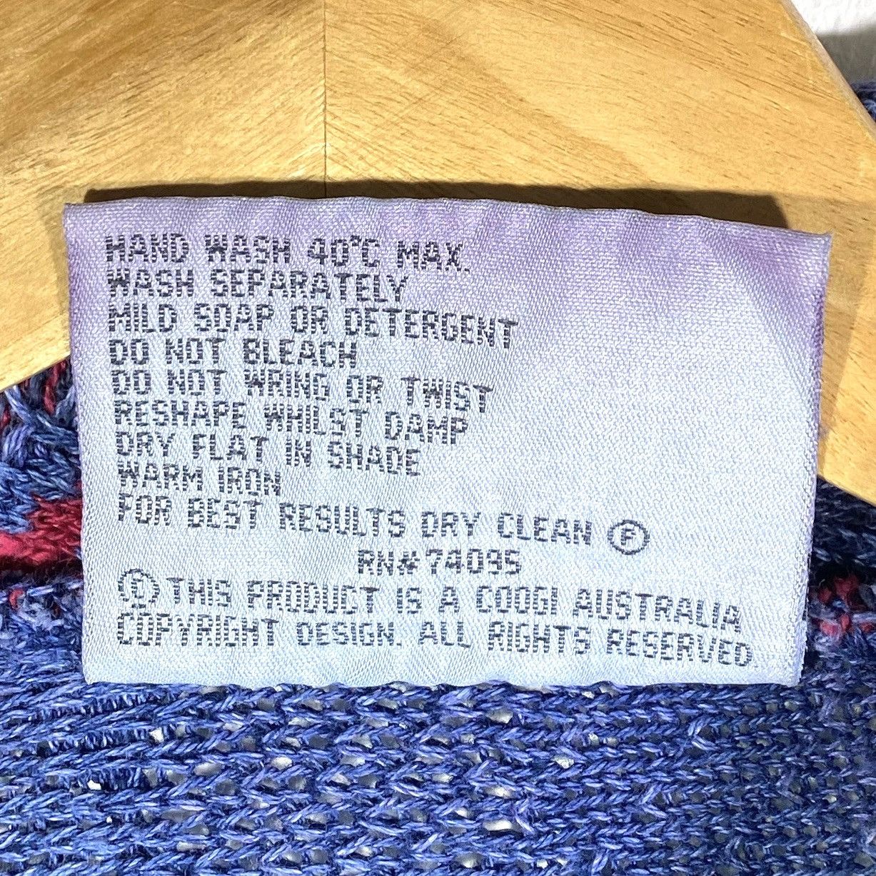Coogi Rare Pull Cardigan Oversize Graphique Vintage Coogi Blues Size US L / EU 52-54 / 3 - 7 Thumbnail