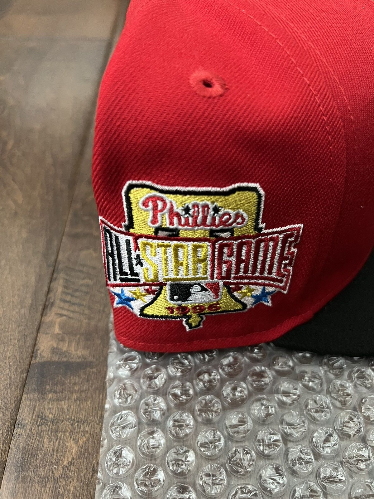 Hat Club New Era Hat Club Garden Of Eden 2 Phillies Patch Red Size 8 Size ONE SIZE - 3 Thumbnail