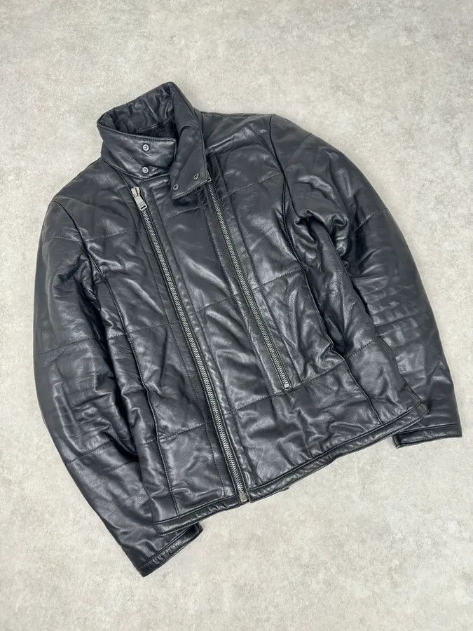 Dirk Bikkembergs AW2007 Dirk Bikkembergs Black Ninja Quilted Leather Jacket Size US S / EU 44-46 / 1 - 6 Thumbnail