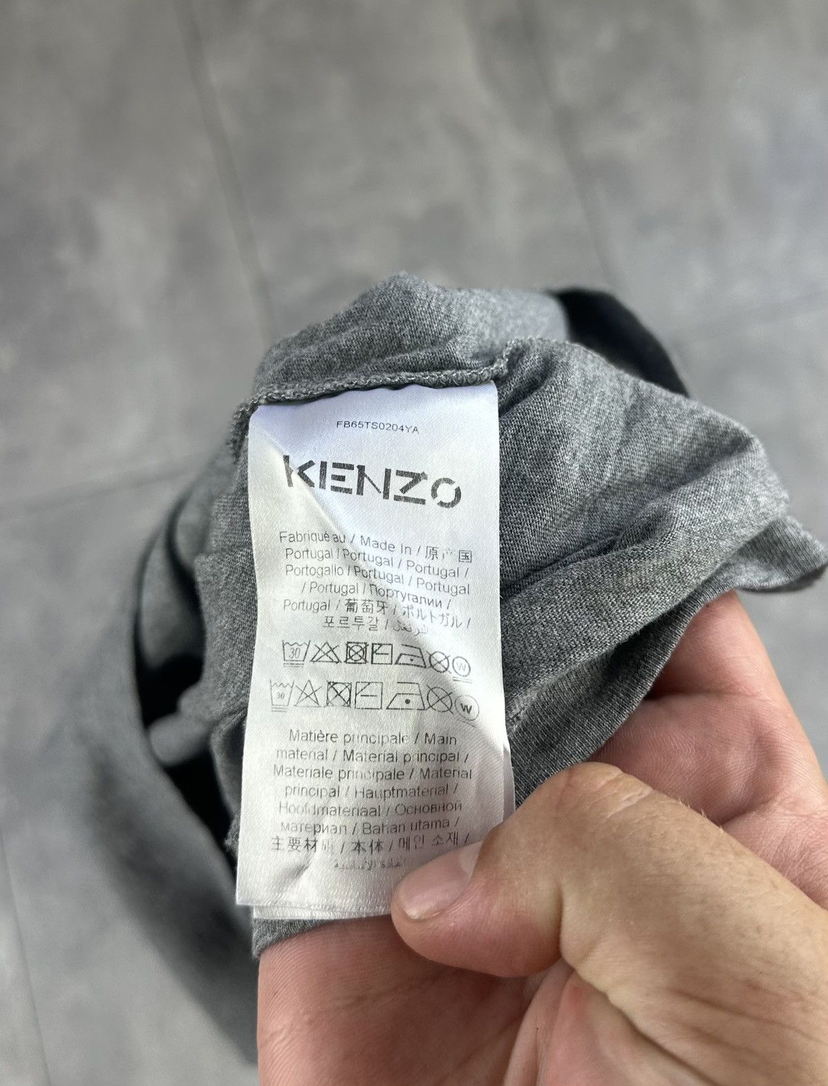 Kenzo Kenzo Mens T-Shit Tiger Print Logo Size US M / EU 48-50 / 2 - 6 Thumbnail