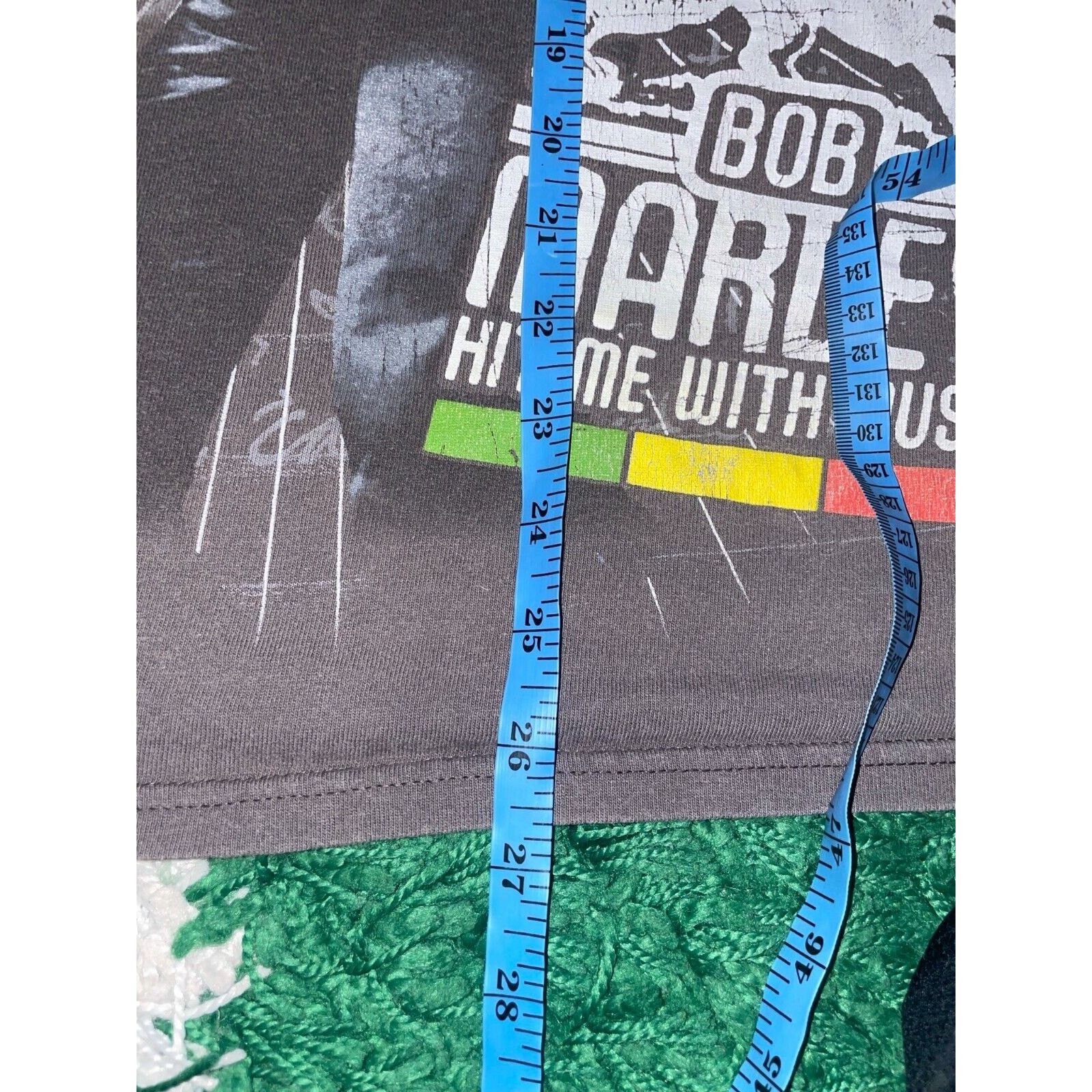 Zion Rootswear Y2K Bob Marley Hit me With Music Reggae Graphic Shirt Size US L / EU 52-54 / 3 - 11 Thumbnail