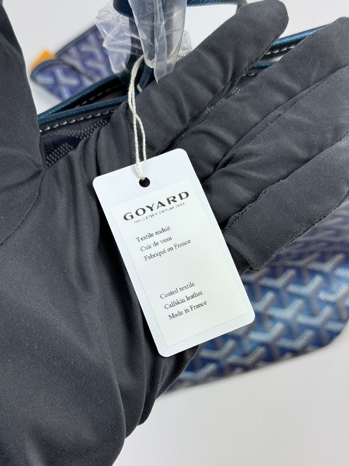 Goyard SAINT LOUIS PM LIMITED EDITION IRIDESCENT BLUE BAG Size ONE SIZE - 15 Thumbnail