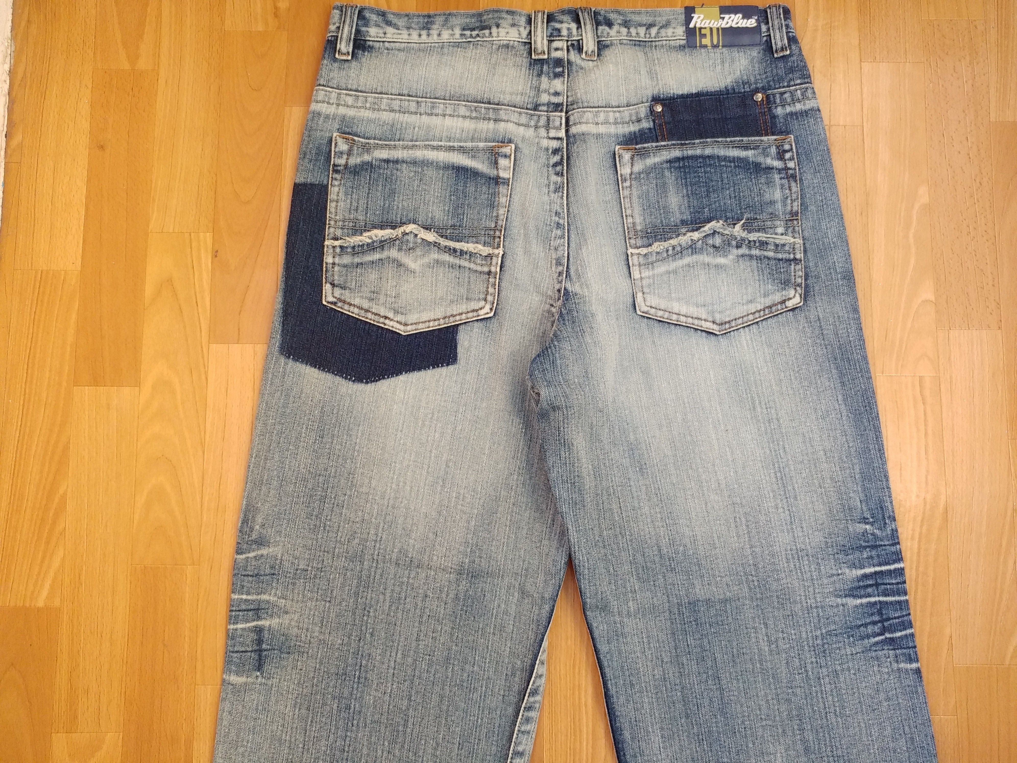 Vintage Raw Blue jeans, vintage, 90s hip hop, baggy 1990s size 36 Size US 36 / EU 52 - 3 Thumbnail