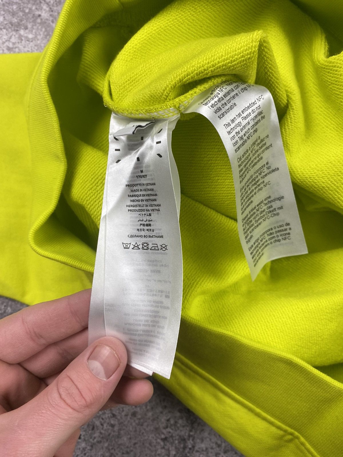 Alexander McQueen × Vintage Alexander McQueen MCQ Cropped reflective Sweatshirt Very rar Size M / US 6-8 / IT 42-44 - 10 Thumbnail