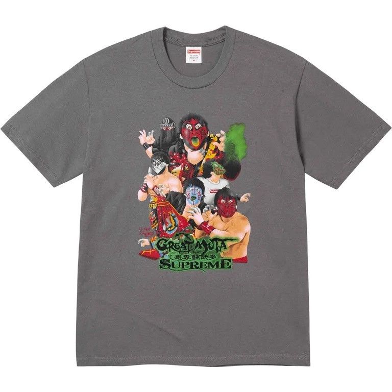 Supreme Supreme Great Muta Tee Charcoal Size US L / EU 52-54 / 3 - 1 Thumbnail