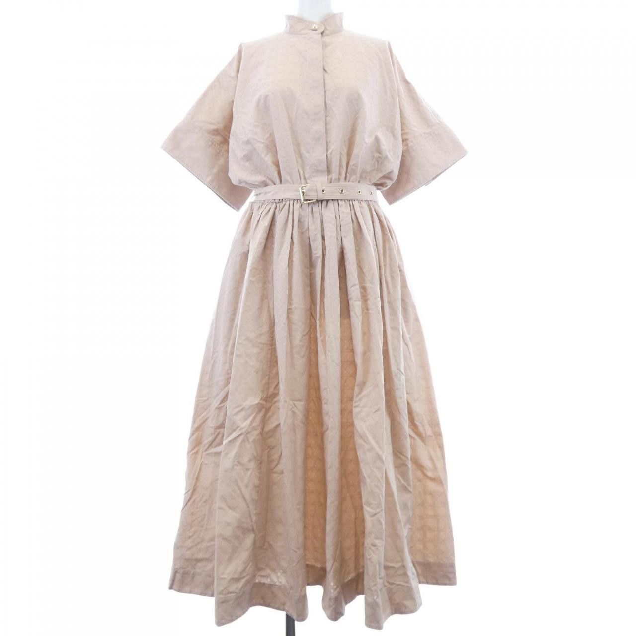 Dior Dior Christian Dior Macro Canage Dress Textile Dresses 411R59B3604 DUTY FREE for USA Size ONE SIZE - 1 Thumbnail