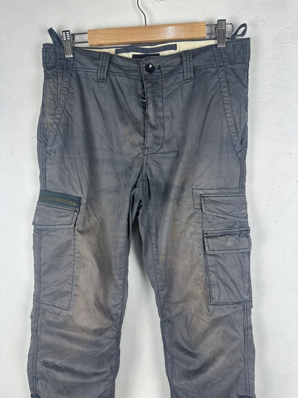 Banana Republic CARGO PANTS BANANA REPUBLIC MULTIPOCKET JAPANESE BRANDED Size US 29 - 3 Thumbnail
