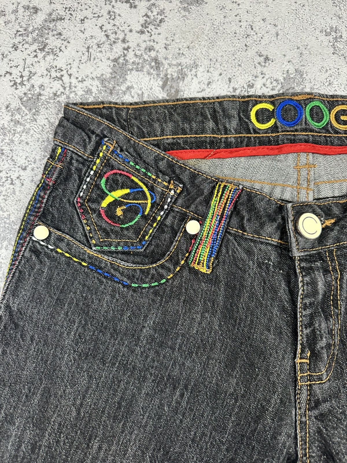 Coogi Denim Shorts COOGI Embroidered Vintage Grail Size US 32 / EU 48 - 5 Thumbnail