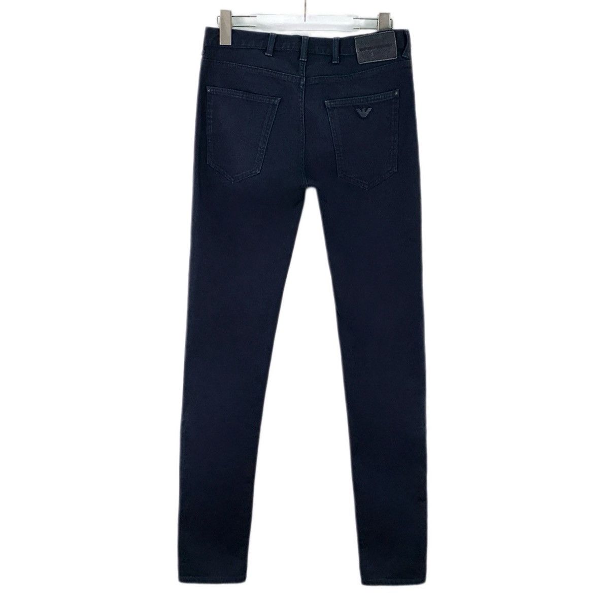 Armani Armani Dark Blue Cotton Denim Pants K26WX Size 29" - 2 Thumbnail