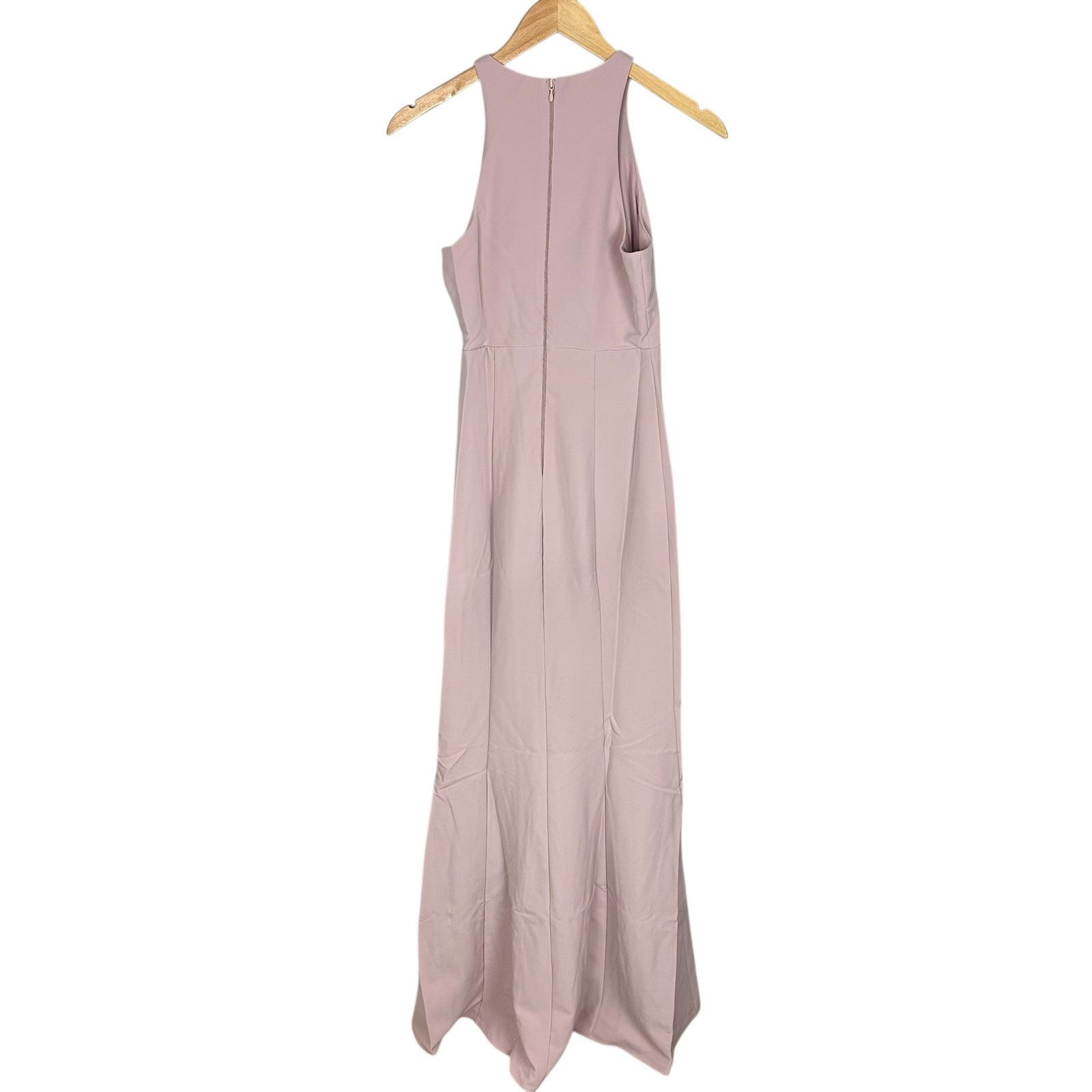 Show Me Your MuMu NWT Show Me Your MuMu High Neck Gown Vintage Rose Crepe 2XS Size XS / US 0-2 / IT 36-38 - 17 Thumbnail