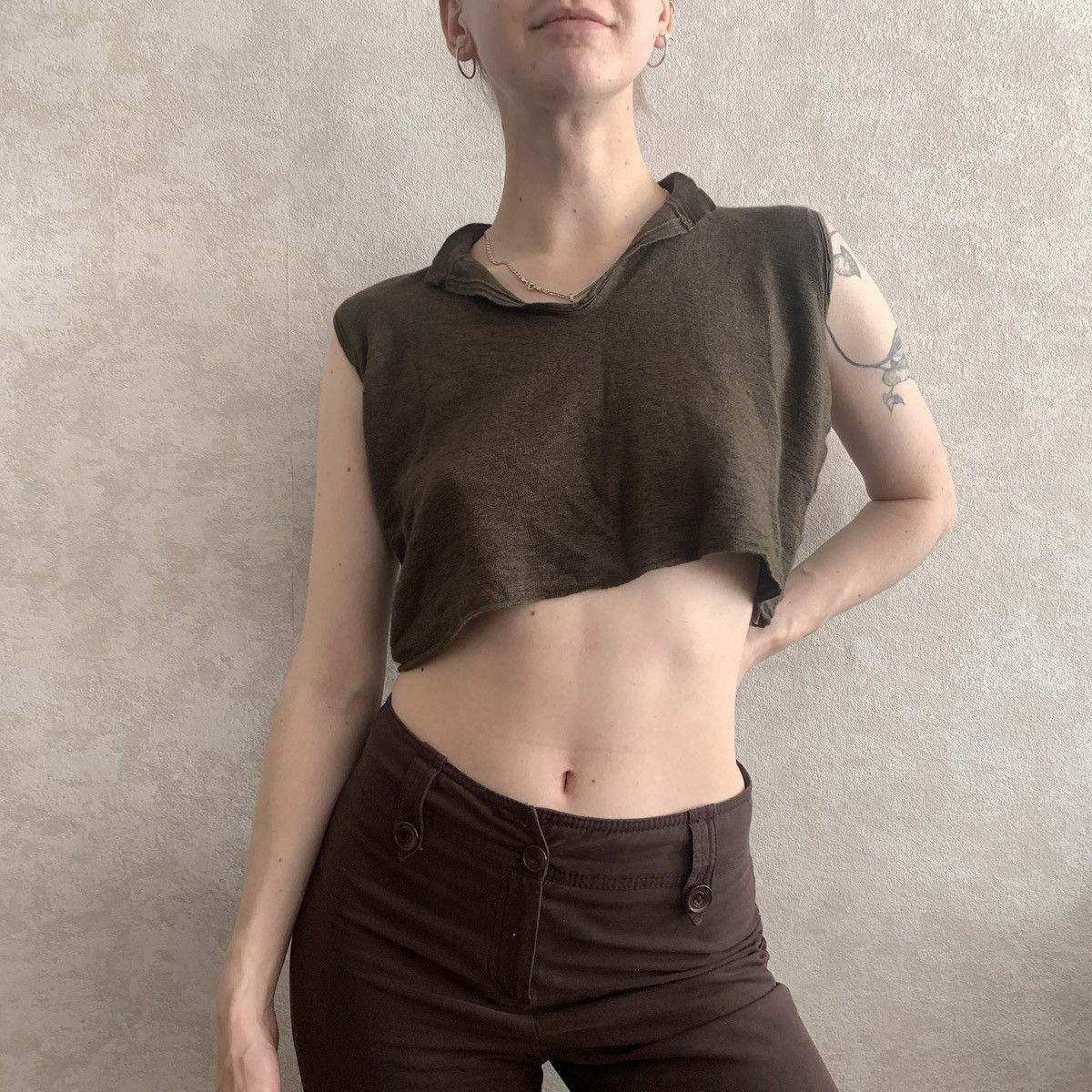 Jil Sander Jil Sander Cashmere Crop Top Size XS / US 0-2 / IT 36-38 - 11 Thumbnail