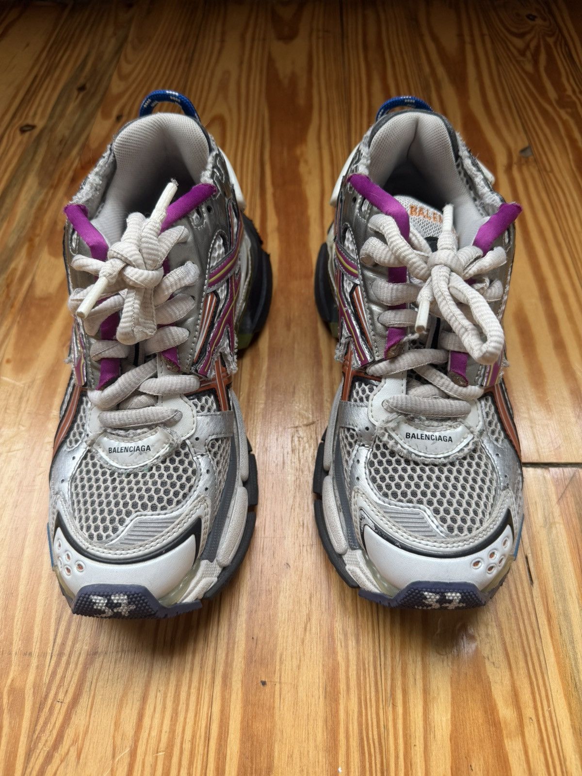 Balenciaga BALENCIAGA RUNNERS Size US 7 / IT 37 - 3 Thumbnail