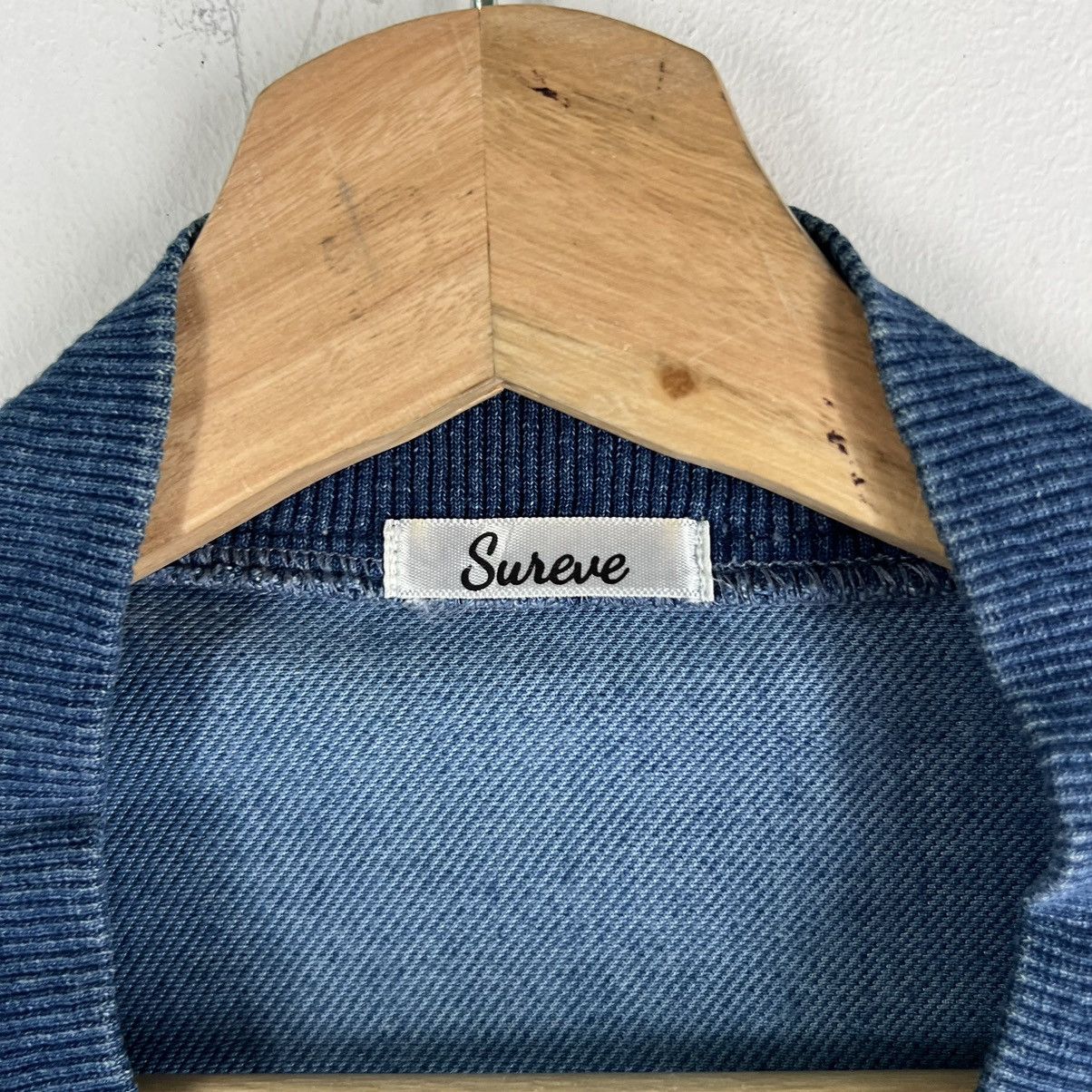 Japanese Brand 🔥VINTAGE DENIM BOMBER JACKET SUREVE ISSEY MIYAKE Size US S / EU 44-46 / 1 - 8 Thumbnail