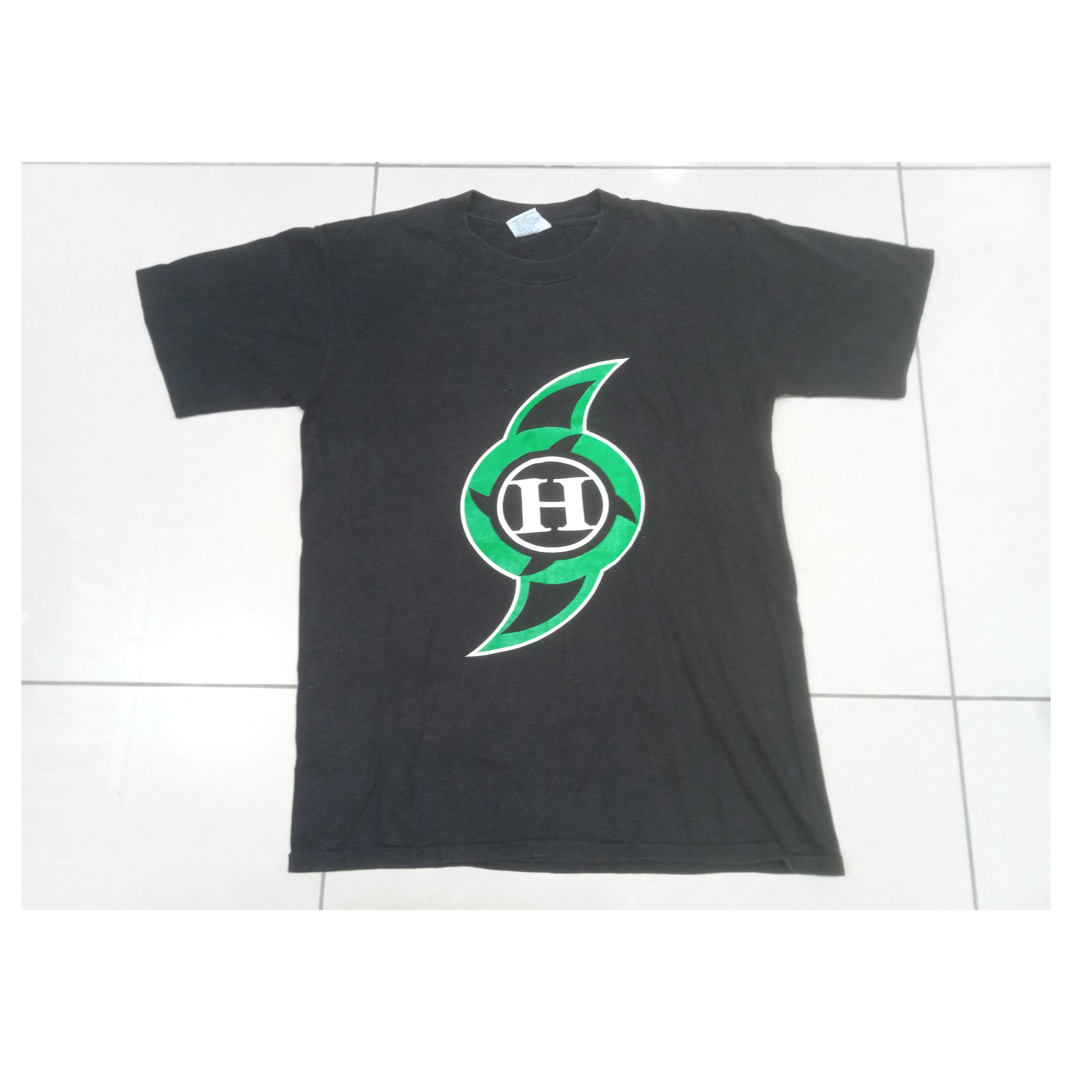 image of Vintage 2000S Wwf 2002 The Hurricane T Shirt in Black, Men's (Size Medium)