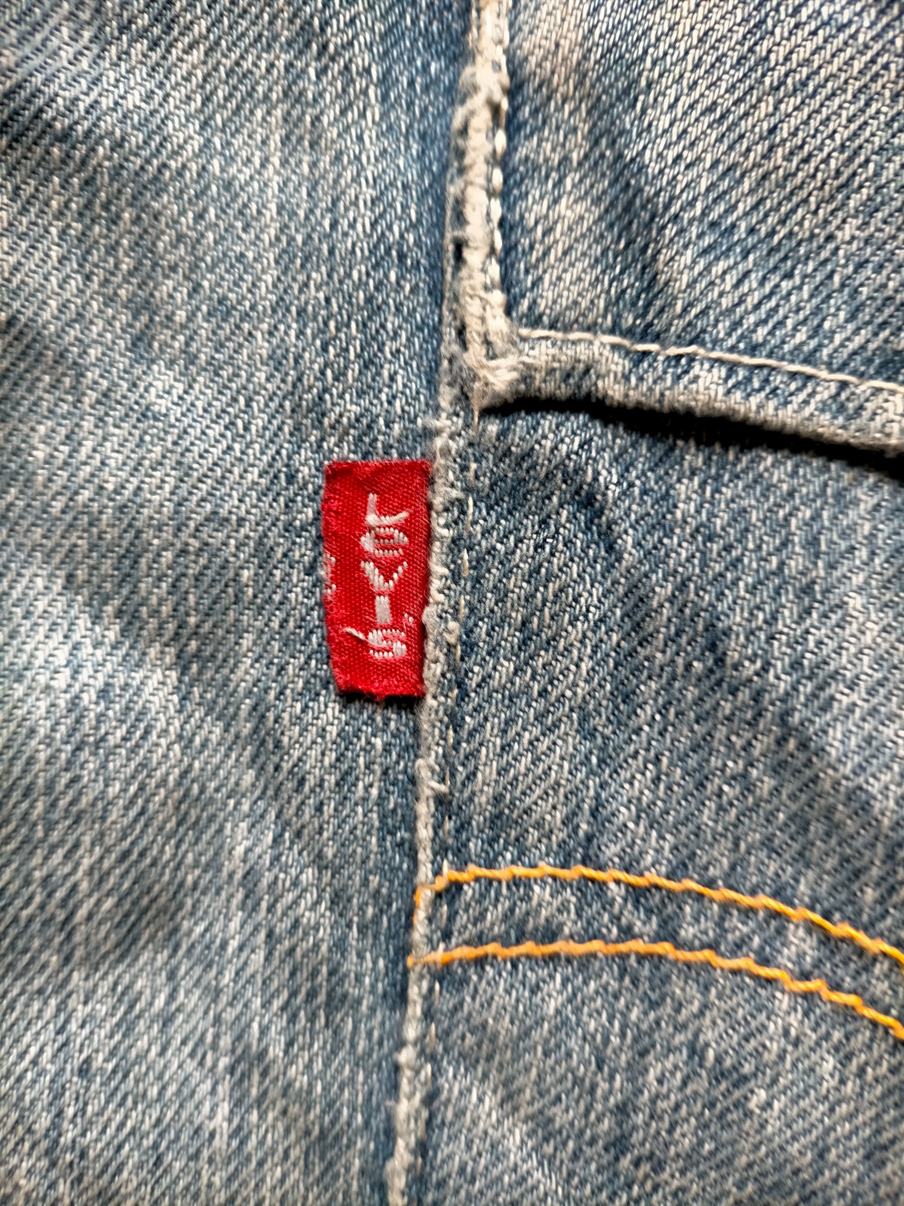 Levi's Vintage Clothing Vintage 90s Levis Engineering Denim pants Size US 33 - 17 Thumbnail