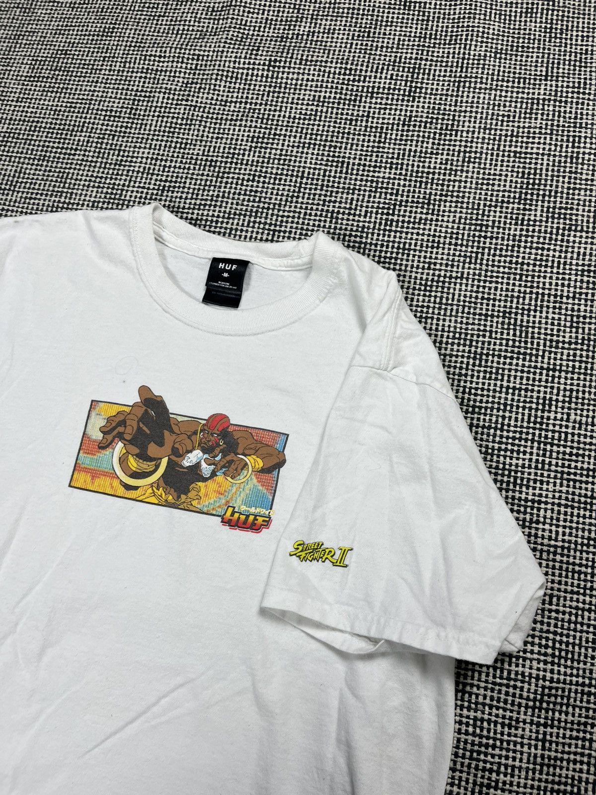 Huf Huf street fighter II Capcom skate streetwear tee Size US M / EU 48-50 / 2 - 2 Thumbnail