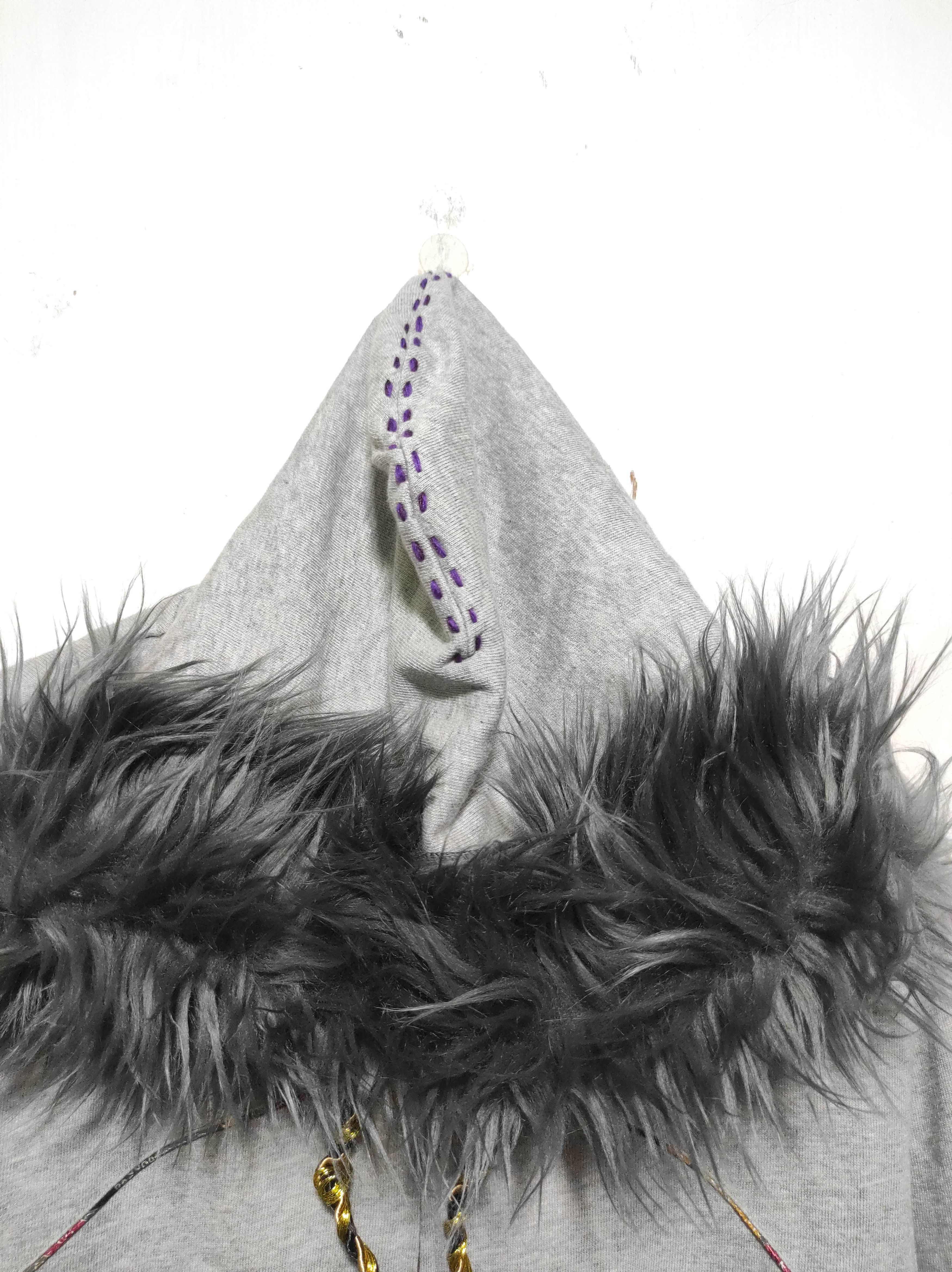 Japanese Brand Sharaku Zipper Fur Hoodie LGB IfSixWasNine style Size US M / EU 48-50 / 2 - 12 Thumbnail