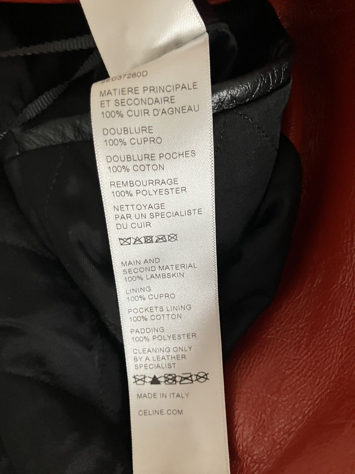 Celine FW22 studded lambskin biker Size US M / EU 48-50 / 2 - 10 Thumbnail