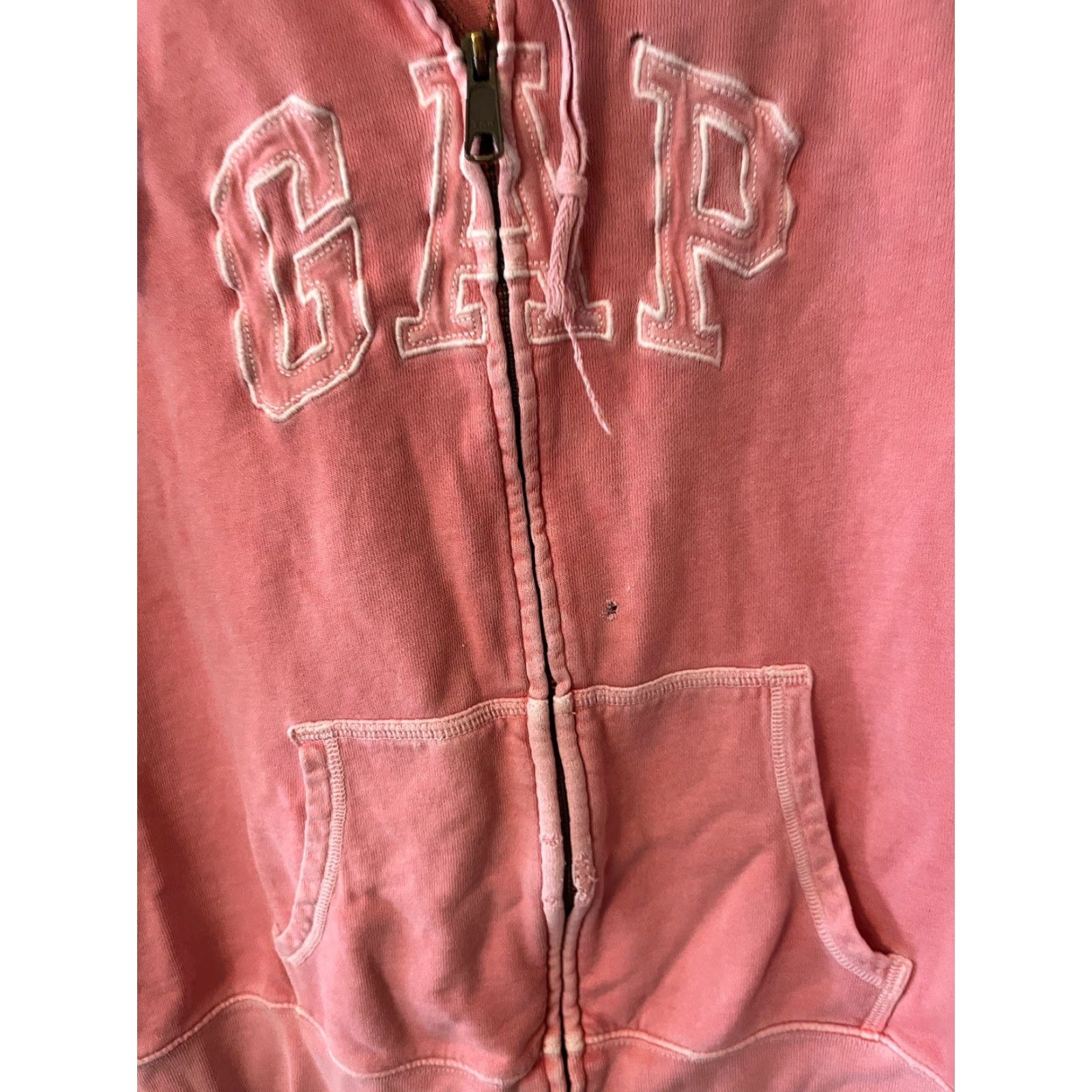 Gap **Gap Womens Hoodie XL Pink Full Zip Sweatshirt** User: Gap Womens Hoodie XL Pink Full Zip Sweatshirt Size XL / US 12-14 / IT 48-50 - 5 Thumbnail