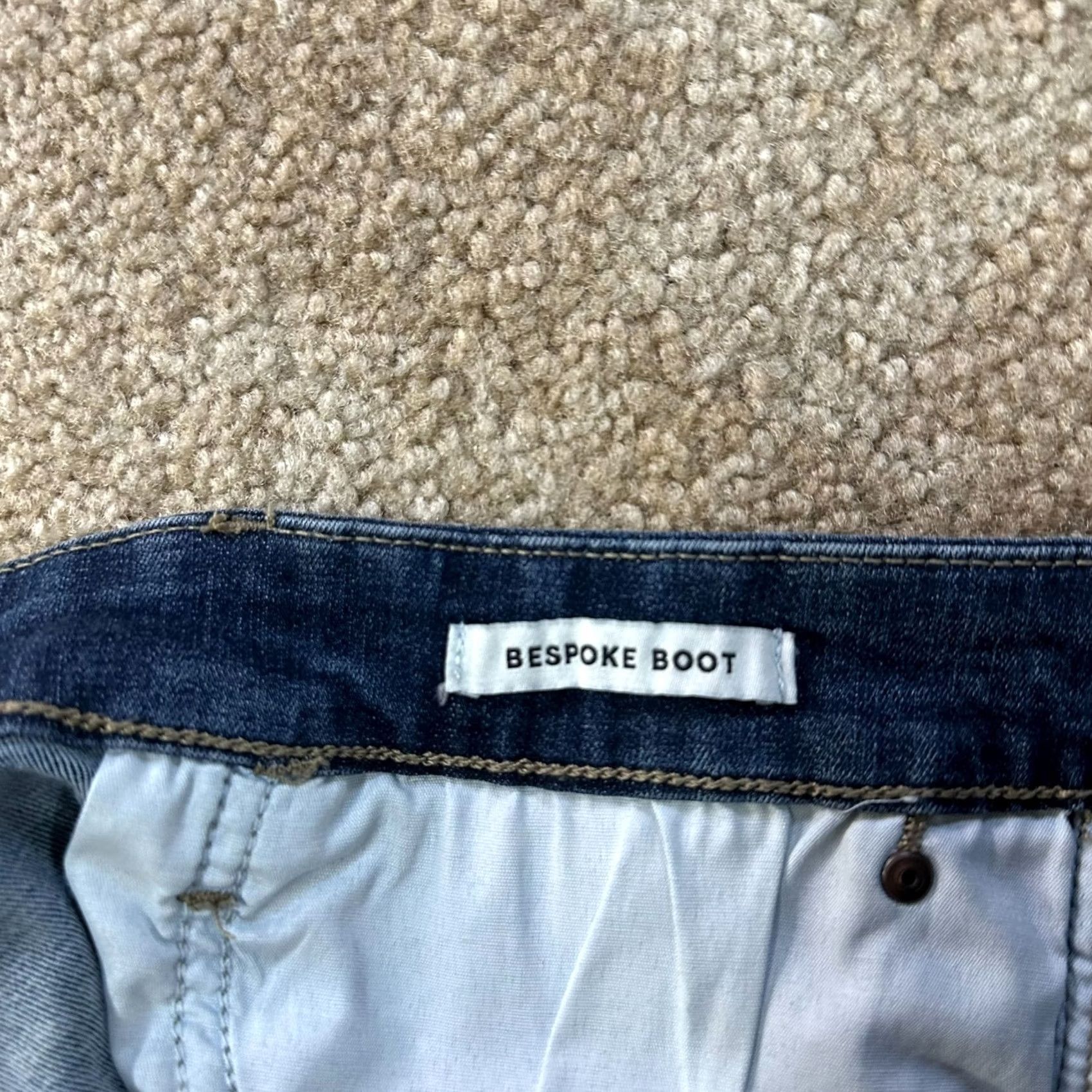 Wrangler Wrangler Bespoke Boot Cut Jeans Womens 33x30 Denim Stretch High Rise Blue 5-Pocket Mens? No. Size 24" / US 00 / IT 34 - 4 Thumbnail