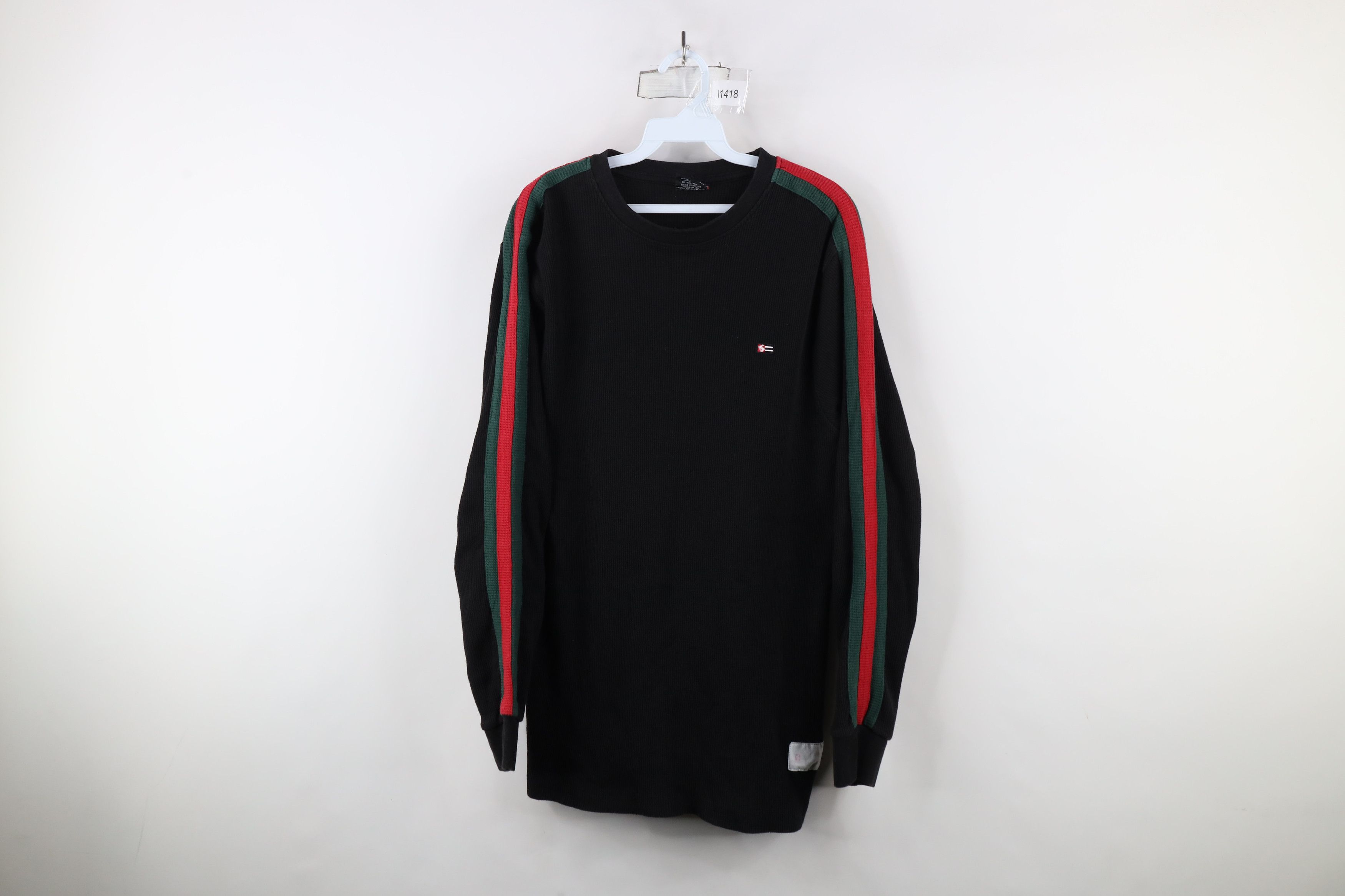 Southpole × Vintage Vintage Y2K Southpole Waffle Knit Long Sleeve T-Shirt Size US XL / EU 56 / 4 - 1 Thumbnail