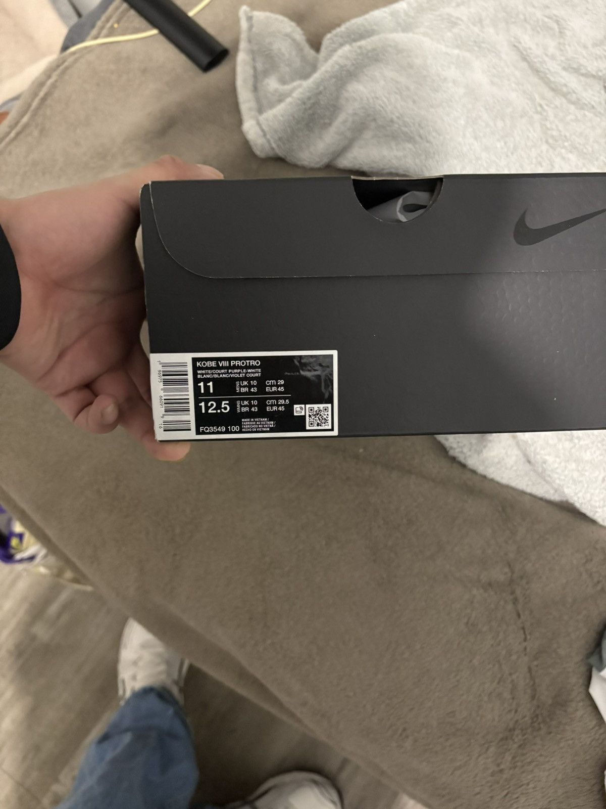 Nike Nike kobe protro Court purple Size US 11 / EU 44 - 6 Thumbnail