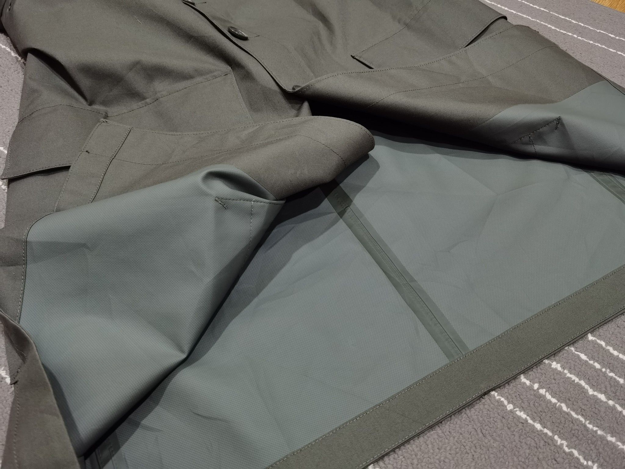 Uniqlo UNIQLO green army long coats waterproof M 8138 Size US M / EU 48-50 / 2 - 10 Thumbnail
