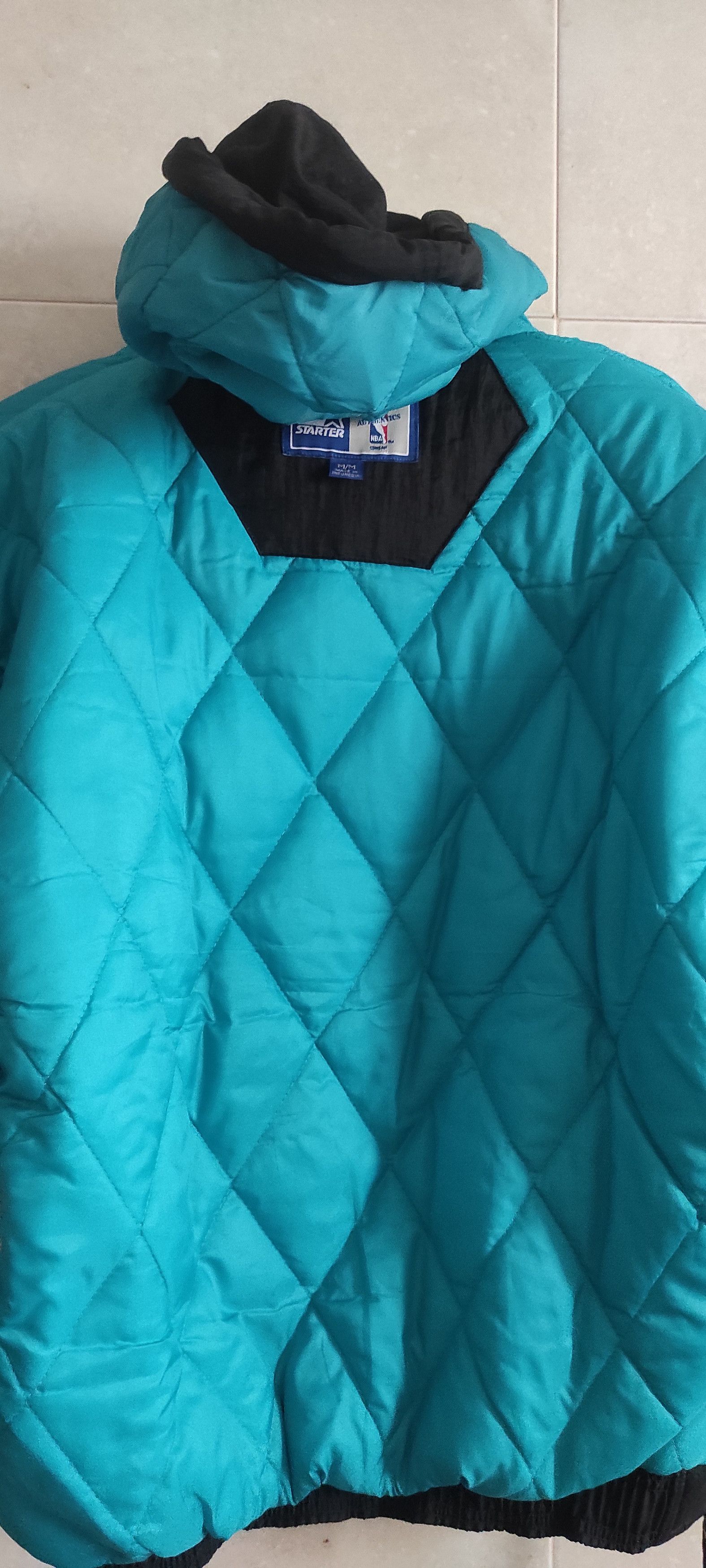 NBA × Starter × Vintage NBA Vancouver Grizzlies Starter Puffer Quarter Zip Jacket Size US M / EU 48-50 / 2 - 25 Thumbnail