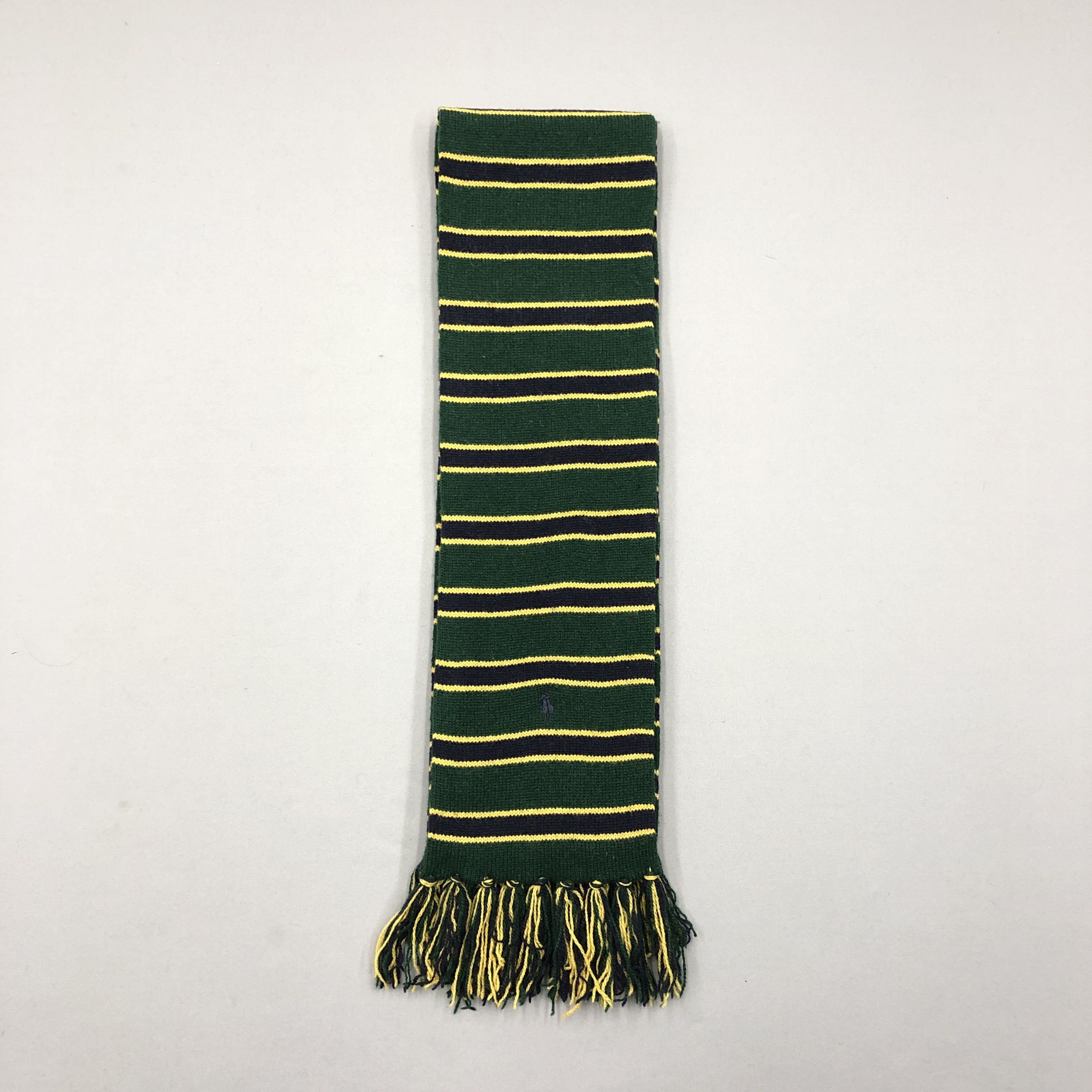 Polo Ralph Lauren Vintage Polo Ralph Lauren Scarf Muffler Wool Scarves Size ONE SIZE - 2 Thumbnail