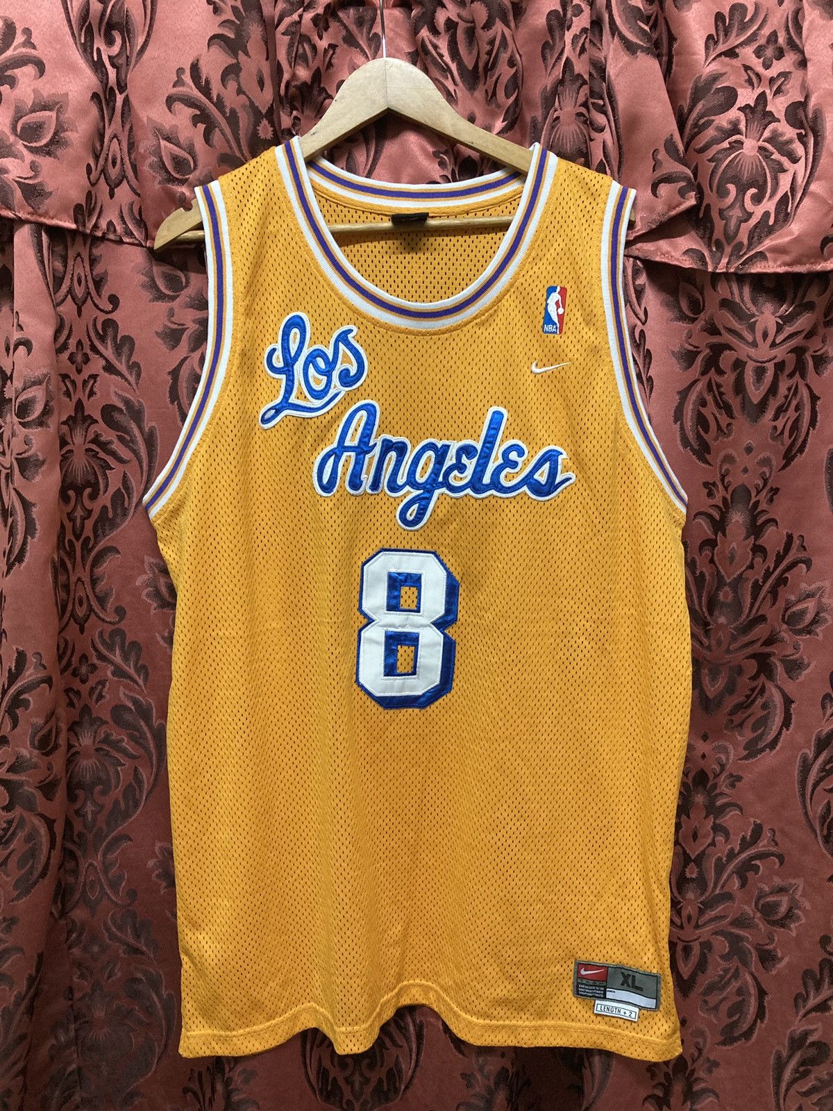 Japanese Brand Vintage NBA 8 KOBE BRYANT LA LAKERS Size US XL / EU 56 / 4 - 2 Thumbnail