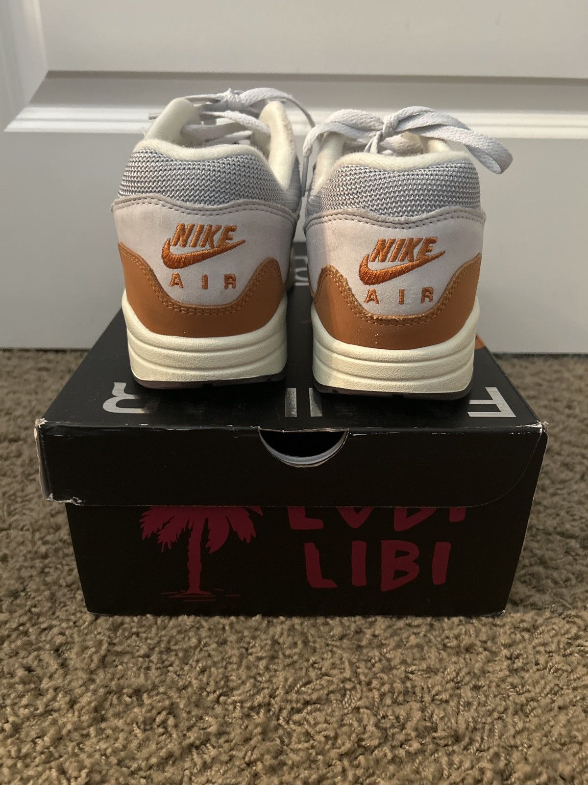 Nike × Patta Nike x Patta Wavy Air Max 1 ‘Monarch’ Size US 11.5 / EU 44-45 - 3 Thumbnail