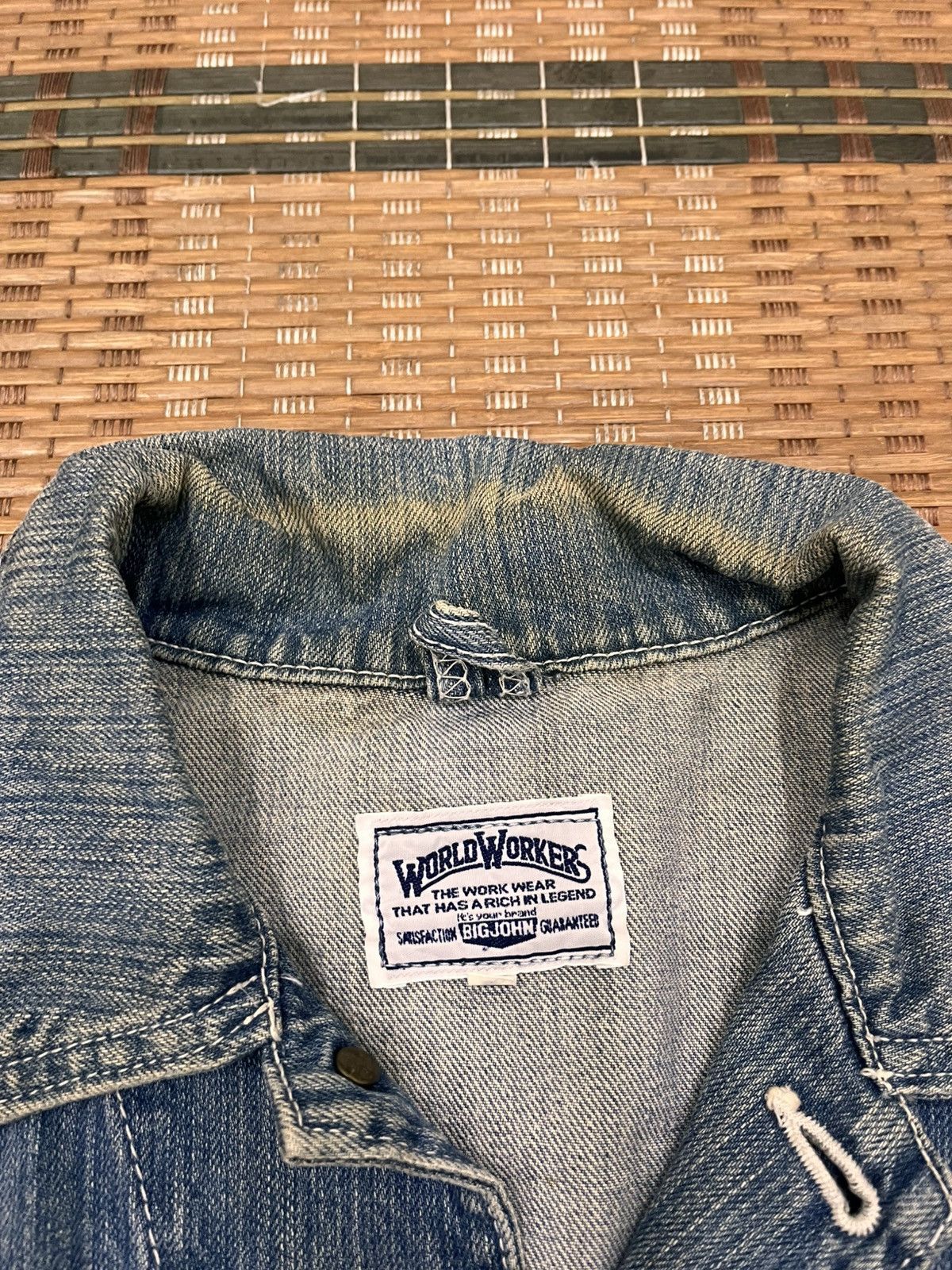 Big John Vintage Big John 4 Pocket Chore Denim Jacket Size US M / EU 48-50 / 2 - 14 Thumbnail