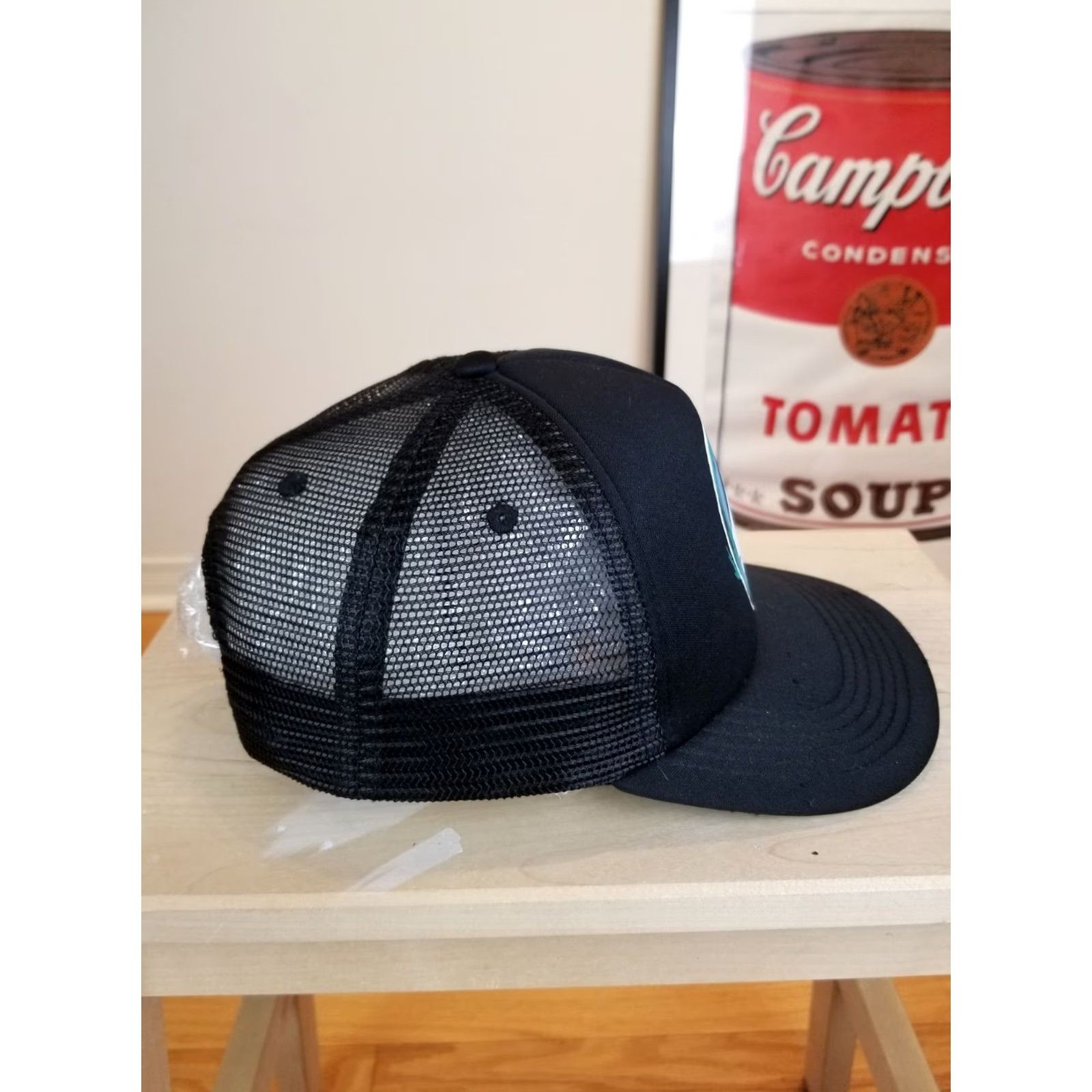 Quiksilver VINTAGE Y2K QUIKSILVER TRUCKER HAT SZ 55CM Snapback Blue Cap Trucker Hat 7 1/2 Mens Womens Boys Girls Size ONE SIZE - 5 Thumbnail