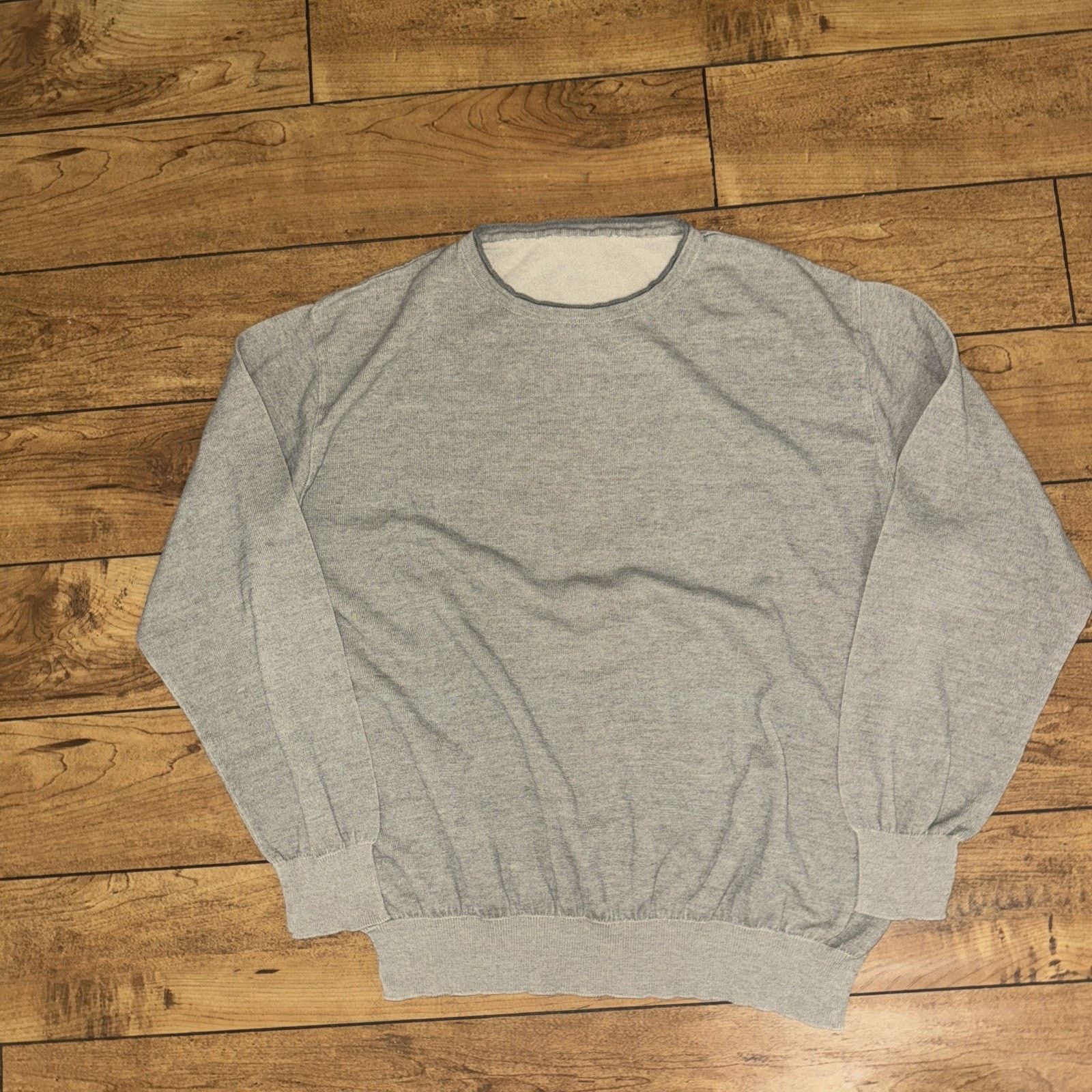 Basic Editions Lightweight Crewneck Jumper Grey 22x24 Military Size US L / EU 52-54 / 3 - 1 Thumbnail