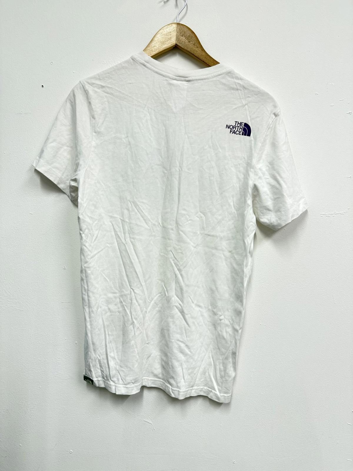 The North Face The North Face White Graphic Logo T-Shirt Size US S / EU 44-46 / 1 - 2 Thumbnail