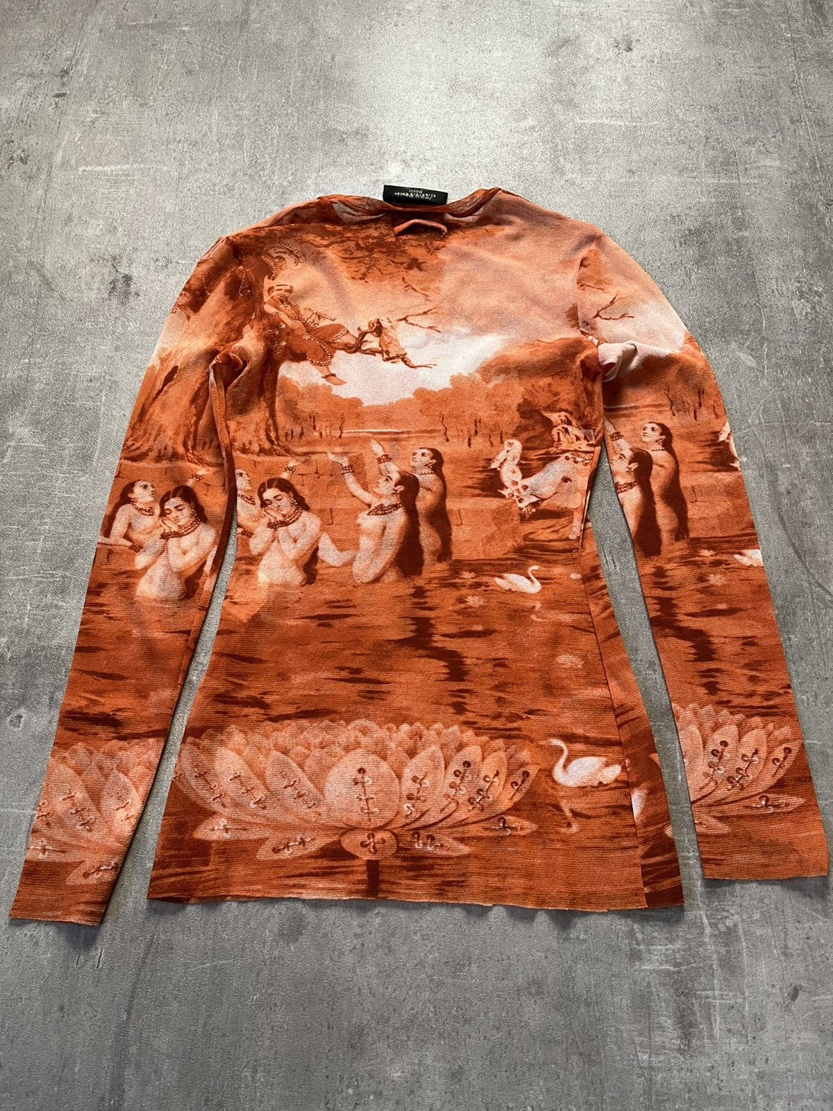 Jean Paul Gaultier Vintage Jean Paul Gaultier SS94 Krishna & the Gopis mesh l Size US S / EU 44-46 / 1 - 10 Thumbnail