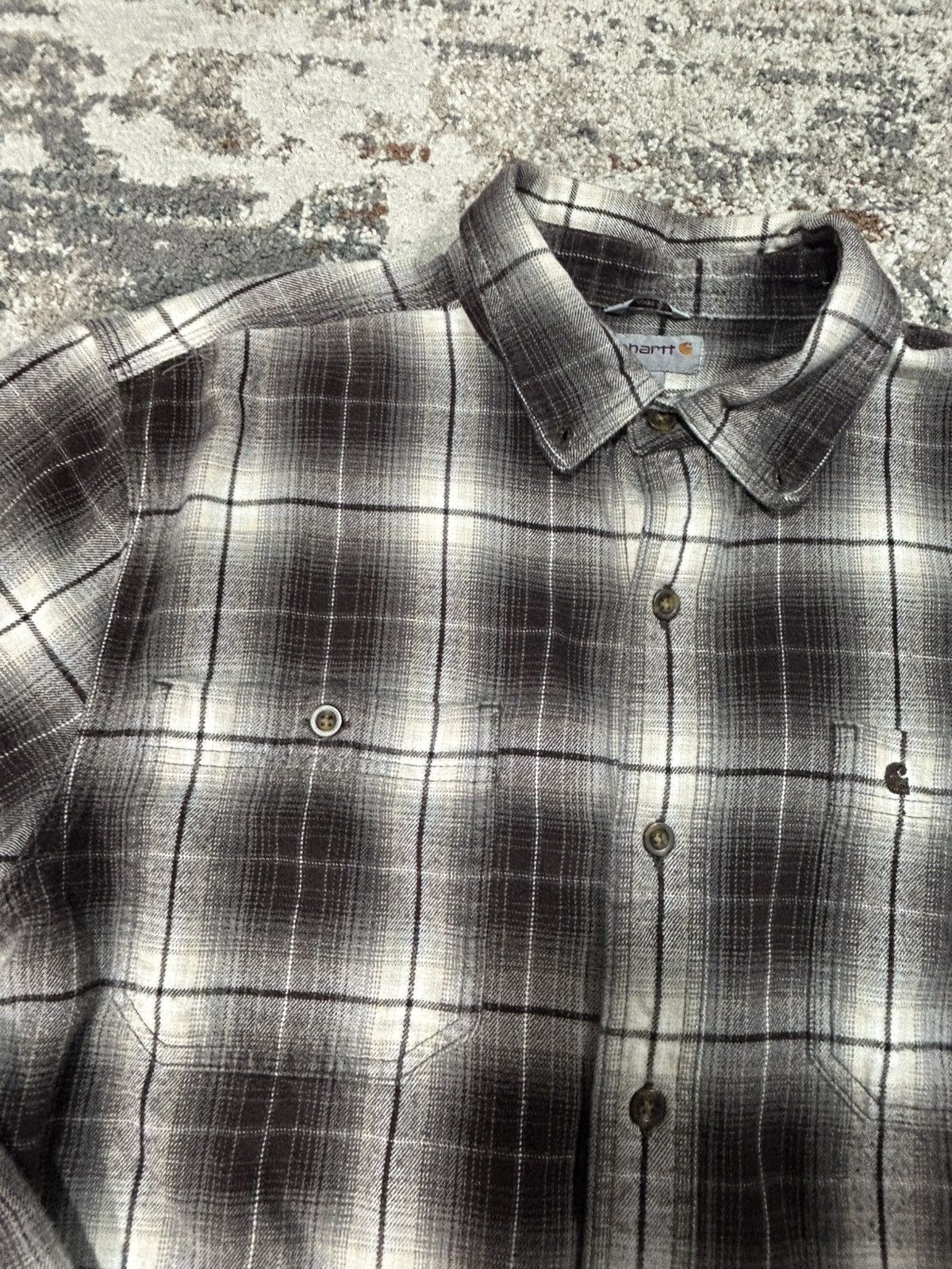 Carhartt Carhartt Plaid Flannel Size US L / EU 52-54 / 3 - 3 Thumbnail