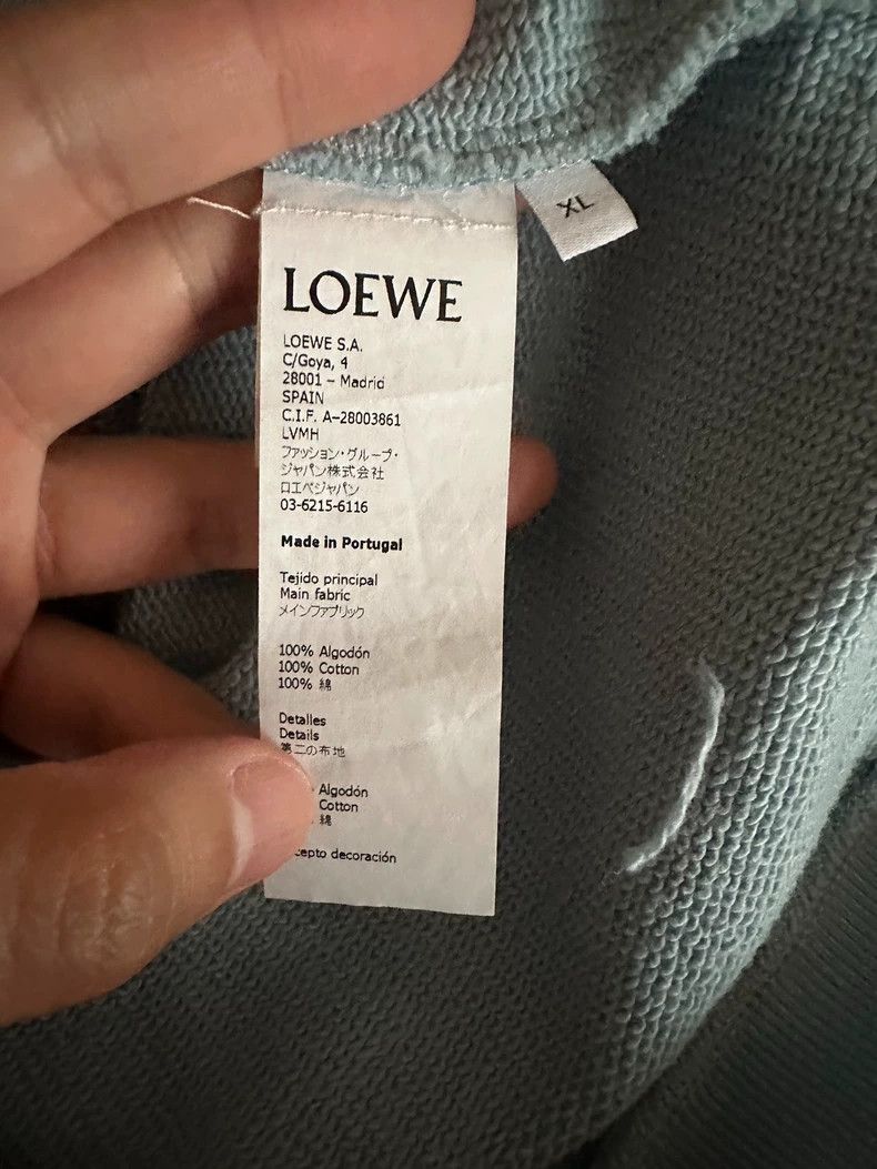 Loewe LOEWE Classic logo hoodie Size XL / US 12-14 / IT 48-50 - 4 Thumbnail