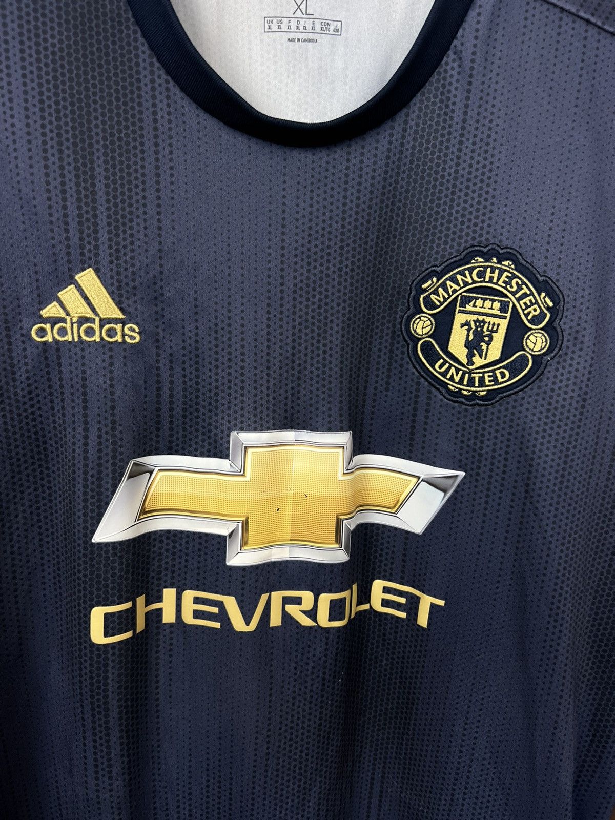 Adidas Soccer Jersey Adidas Manchester United 2018/19 Size US XL / EU 56 / 4 - 3 Thumbnail
